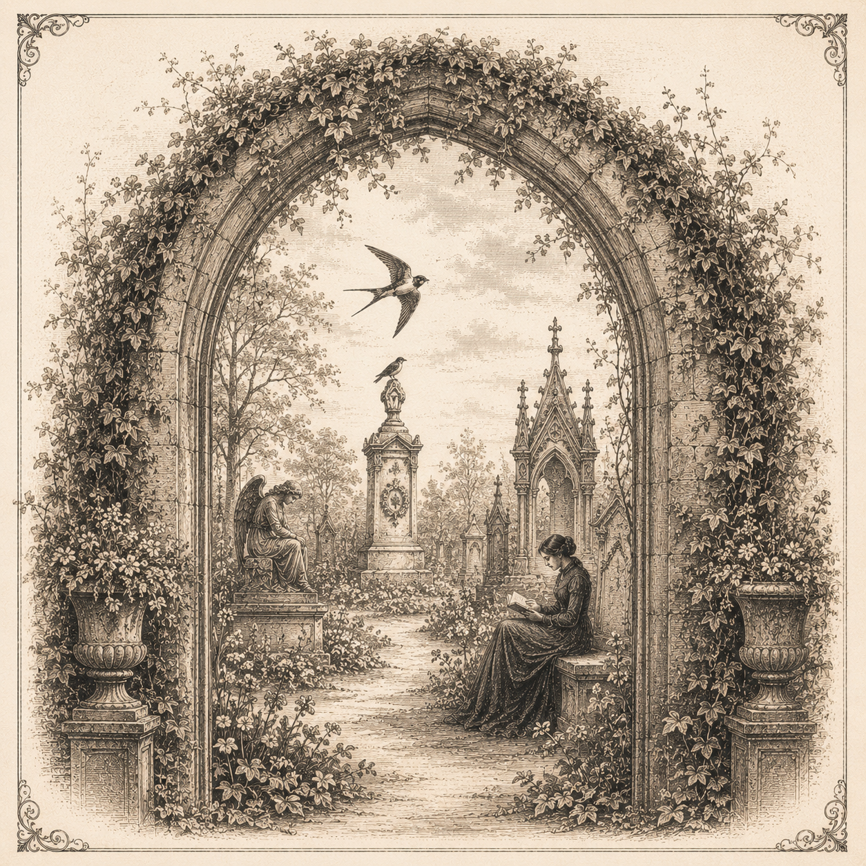 The Poe Memorial Gardens