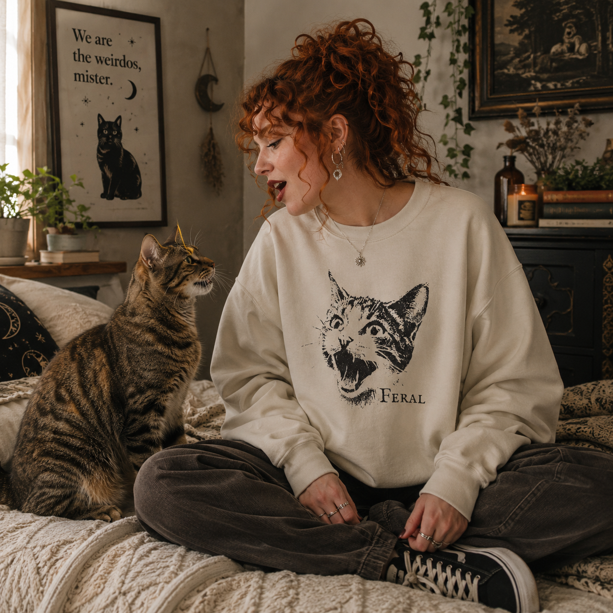 Feral Kitty Sweatshirt