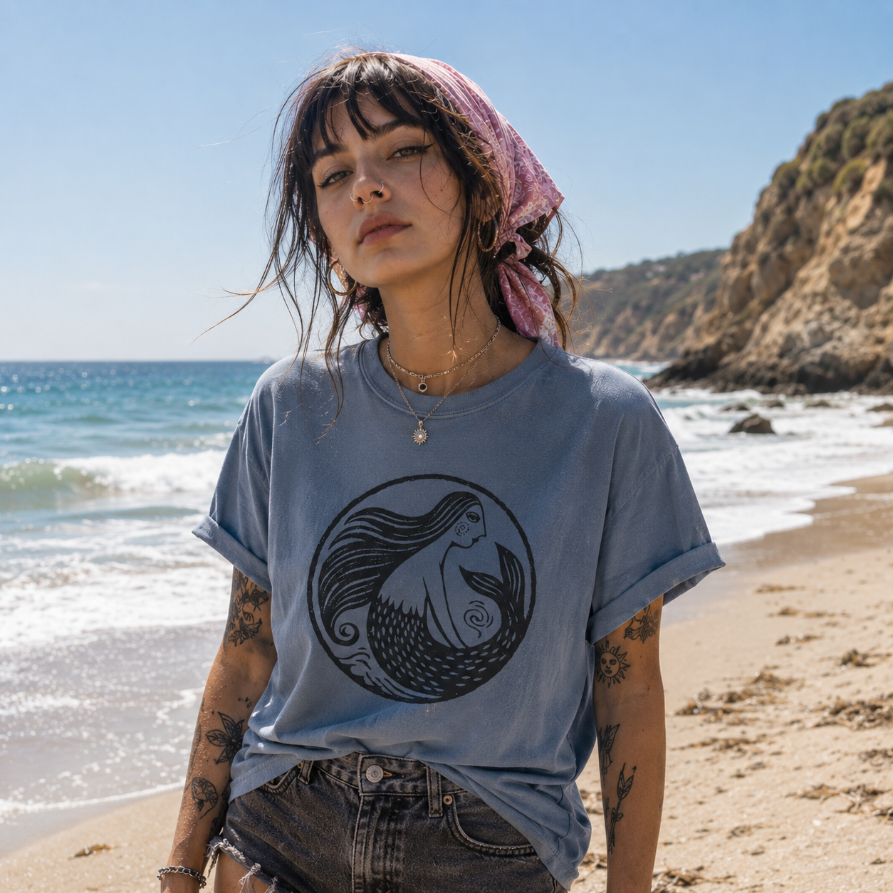 Lino Mermaid Tee