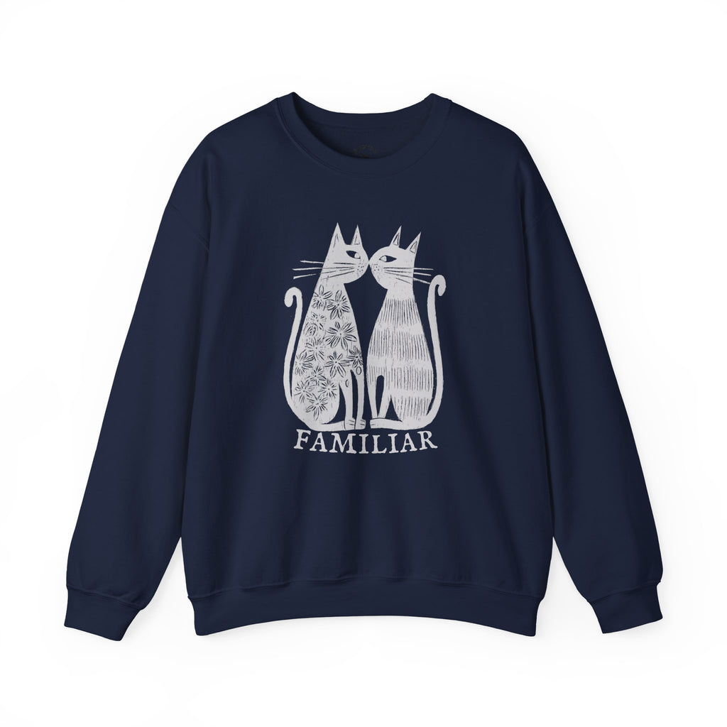 Familiar Cats Sweatshirt