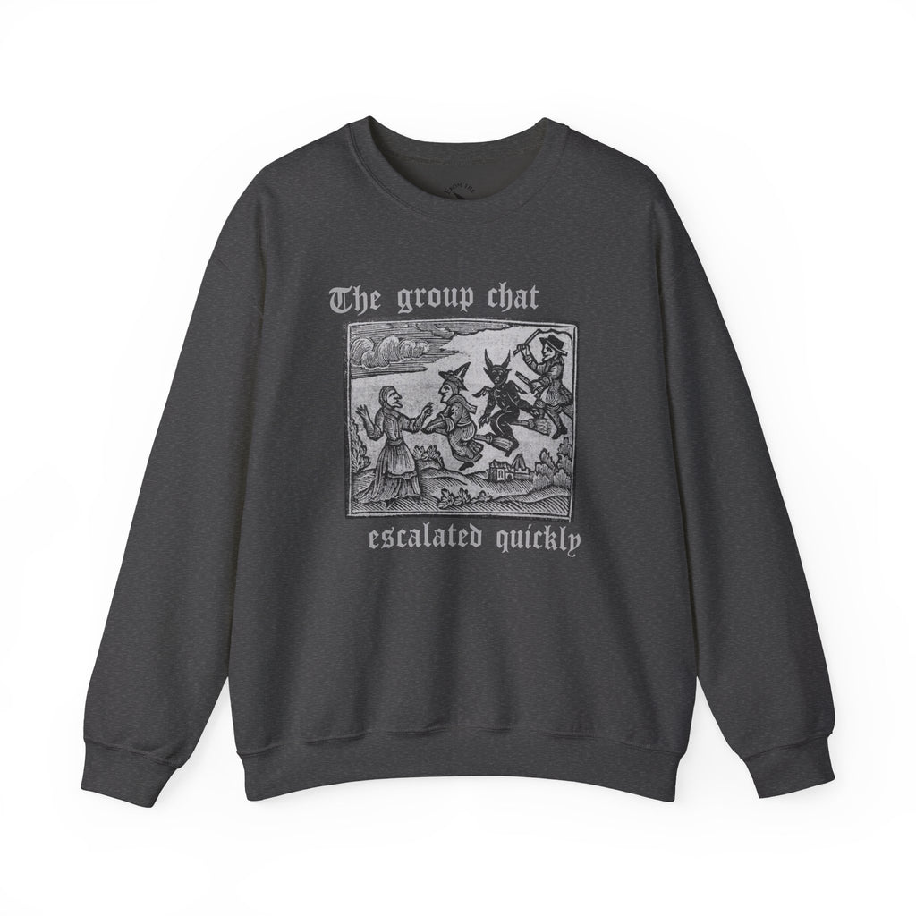 Group Chat Witchy Sweatshirt