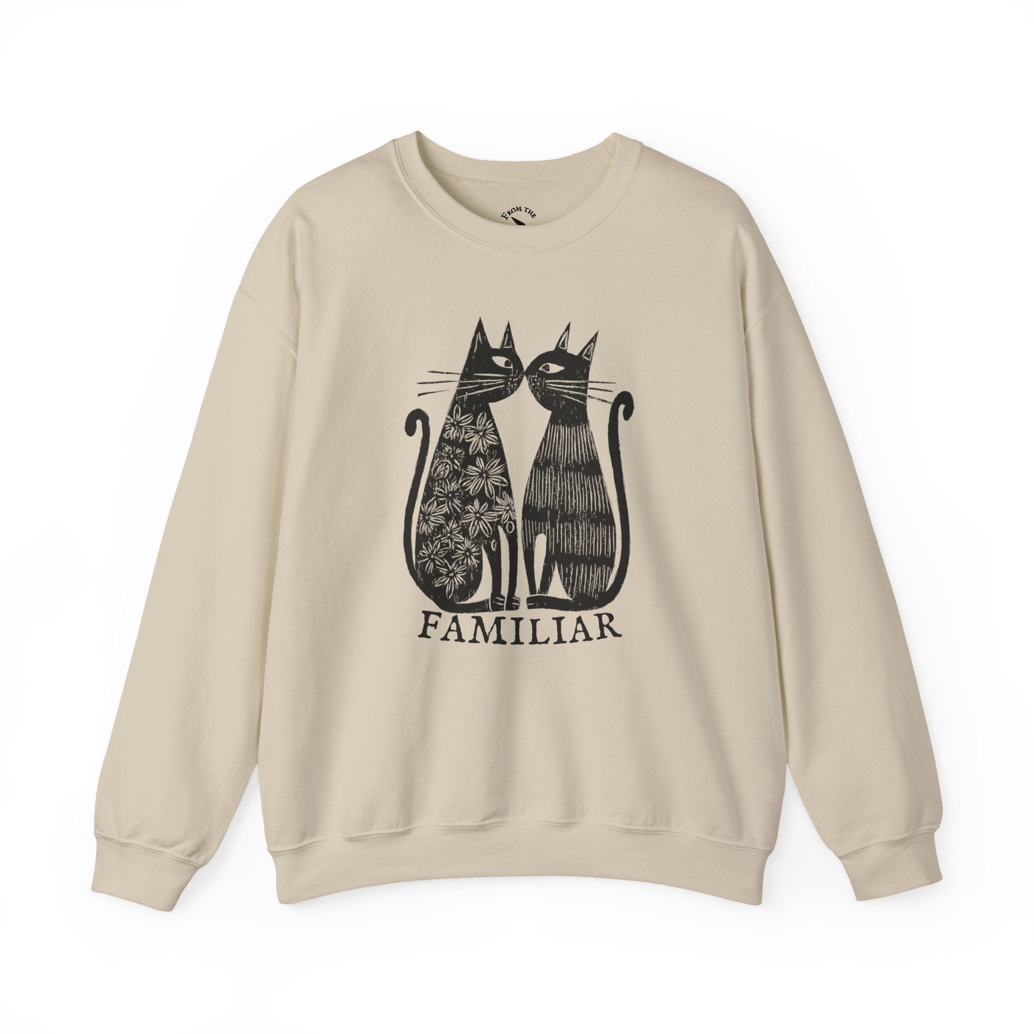 Familiar Cats Sweatshirt