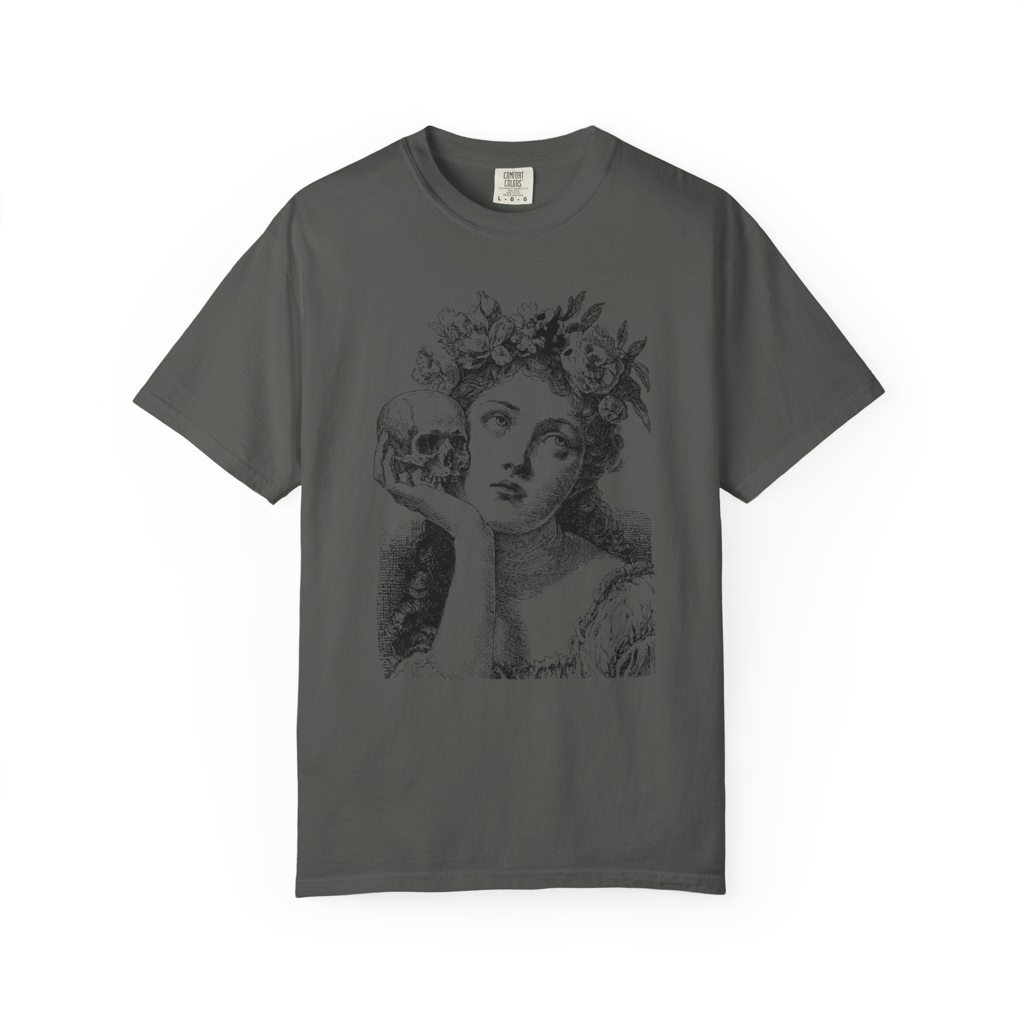 Skull and Floral Tee