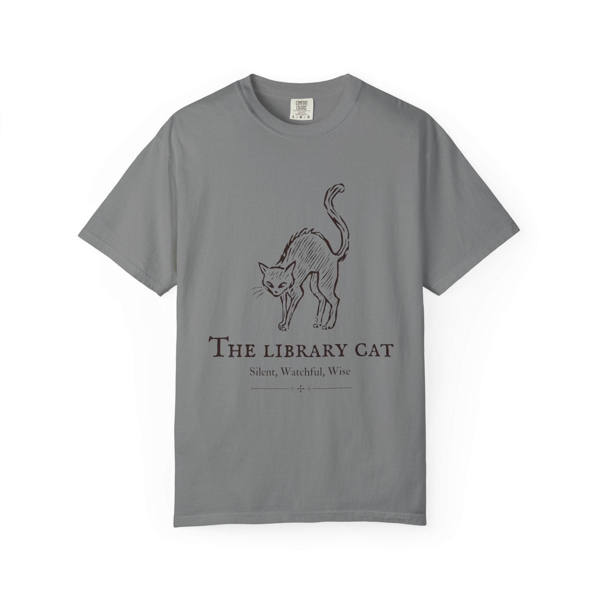 The Library Cat Bestiary Tee