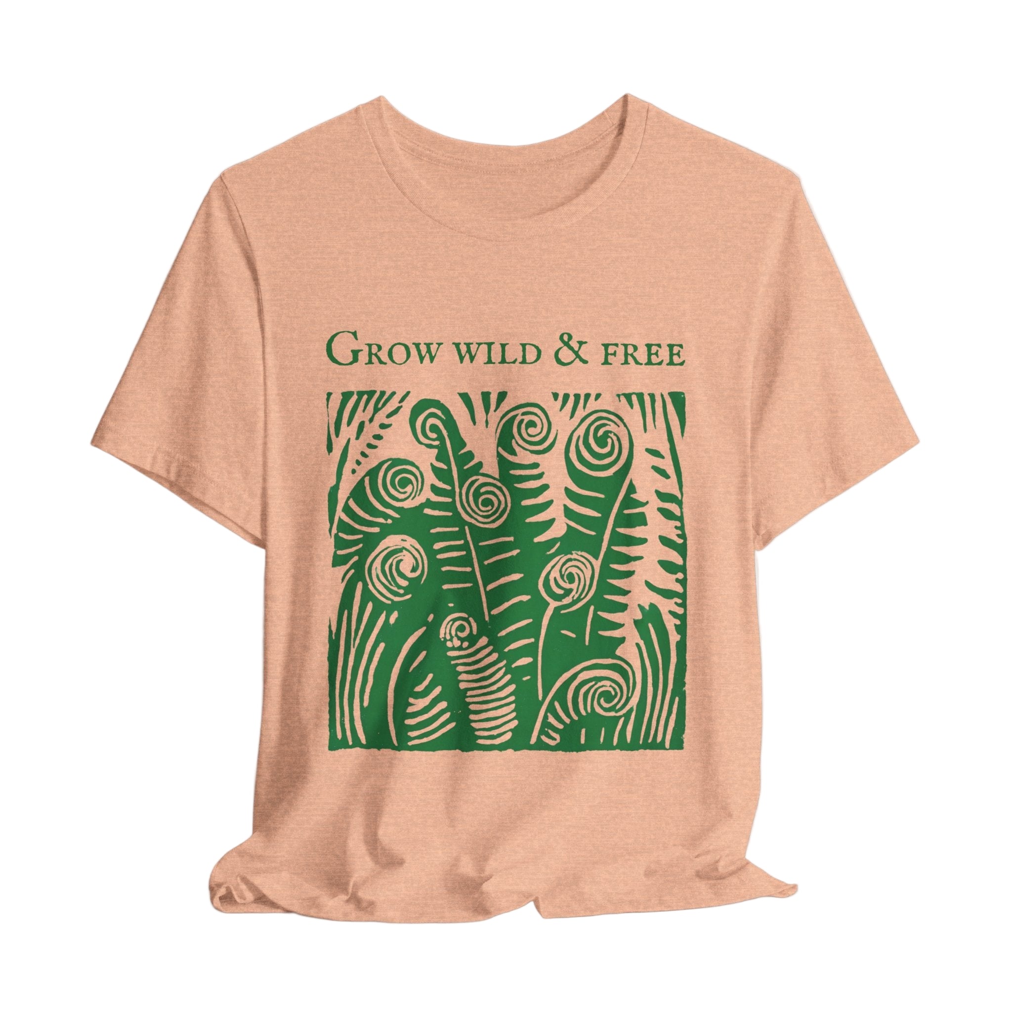 ‘Grow Wild and Free’ Fern Tee