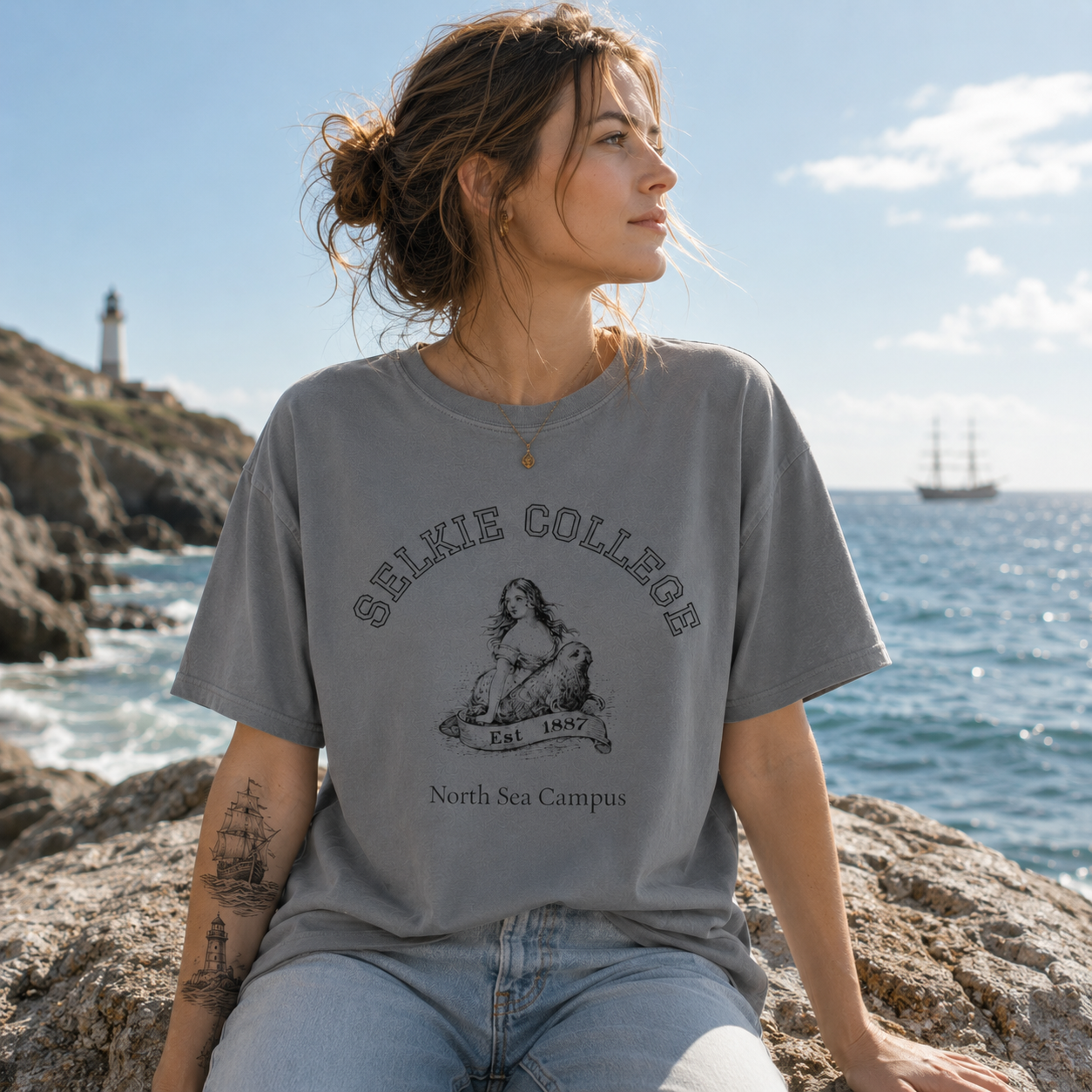 Selkie Varsity Tee