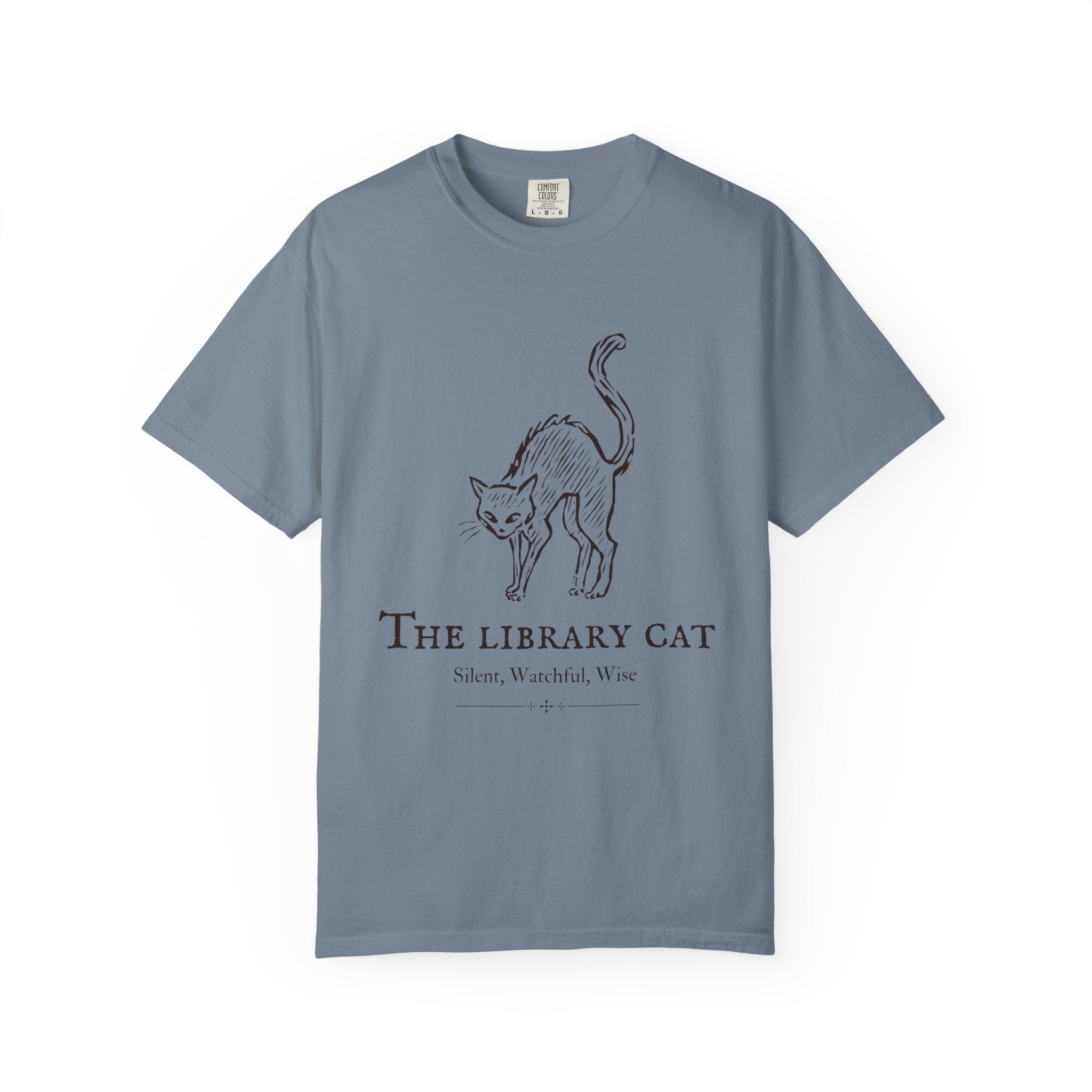 The Library Cat Bestiary Tee