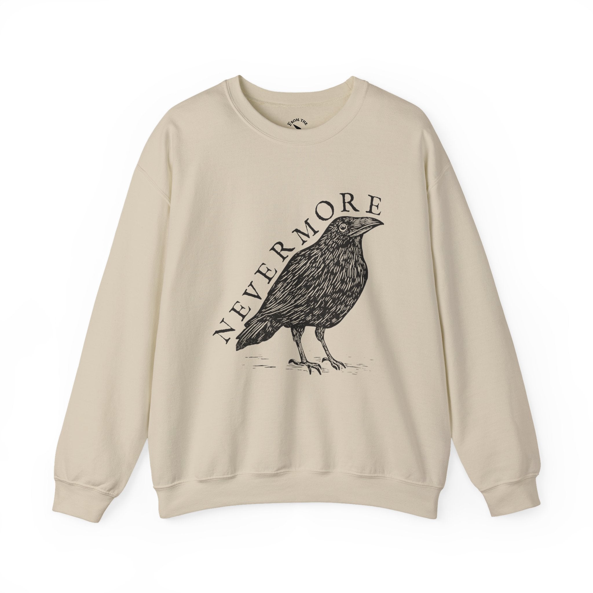 Nevermore Literary Raven Sweatshirt