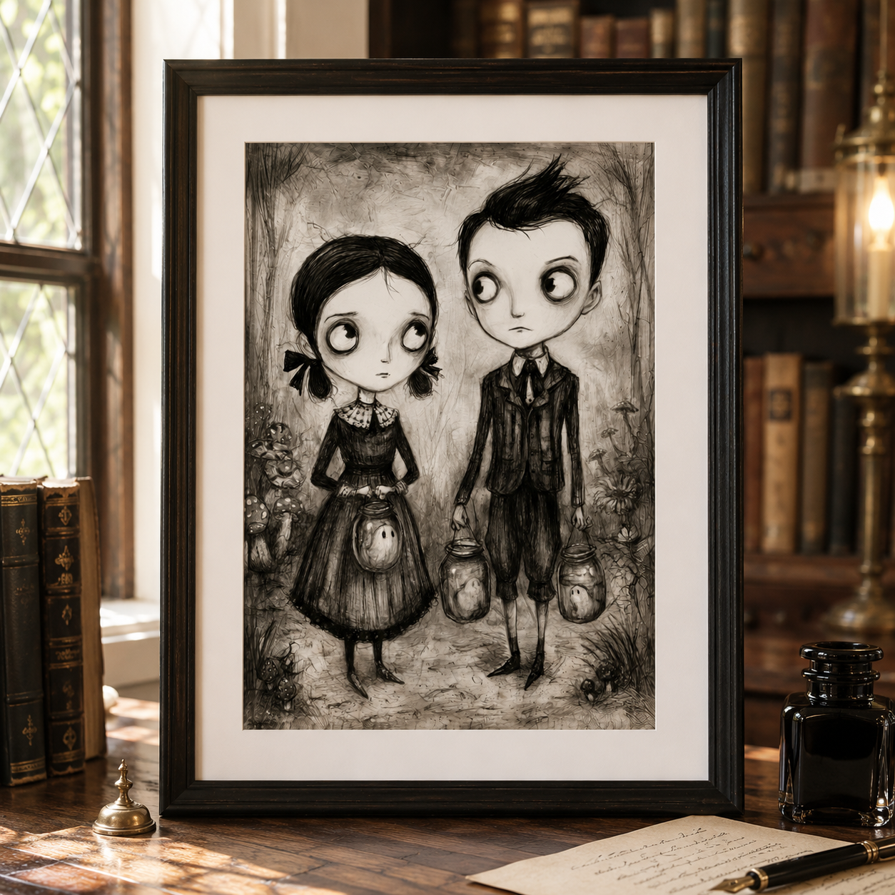 The Ghost Hunters Print