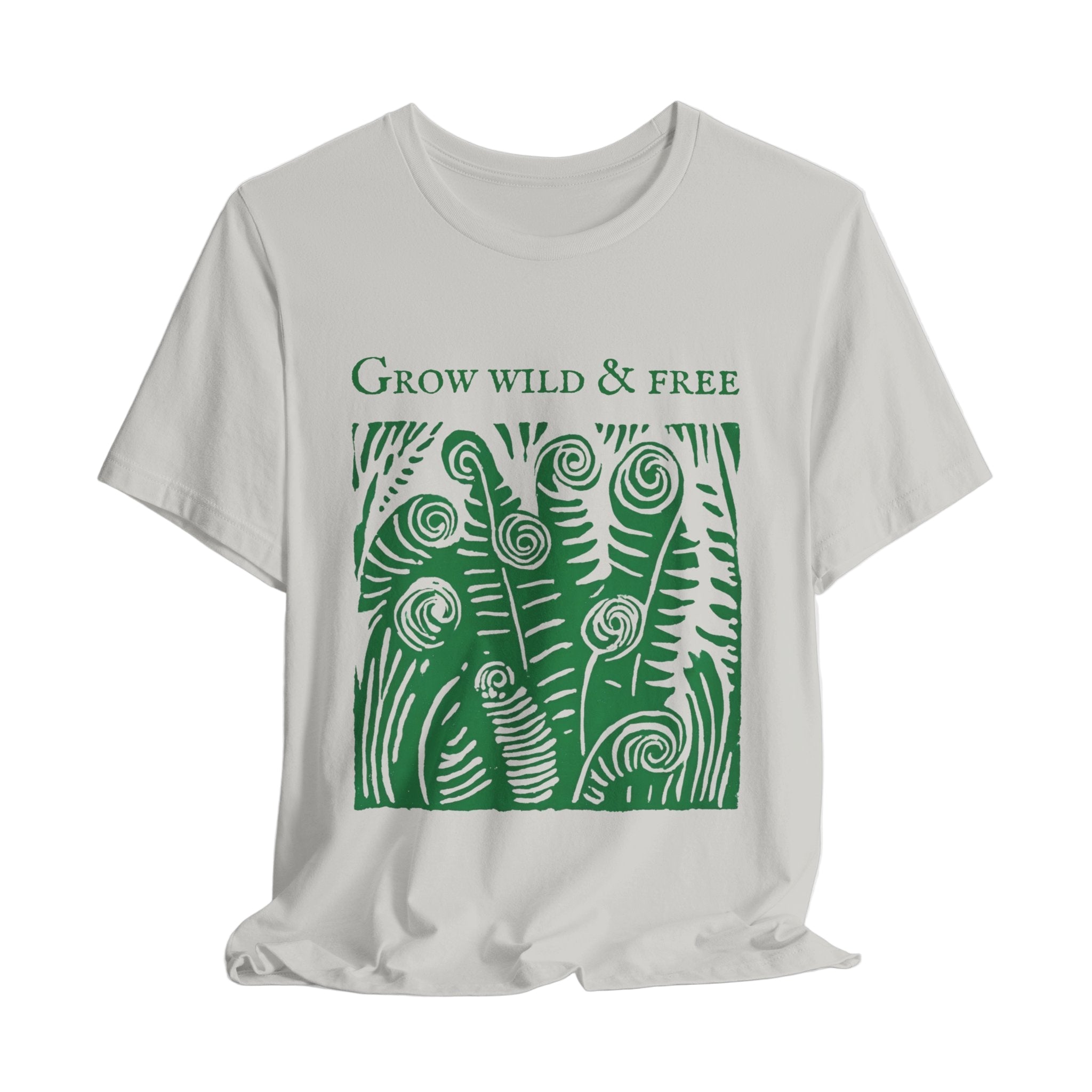 ‘Grow Wild and Free’ Fern Tee