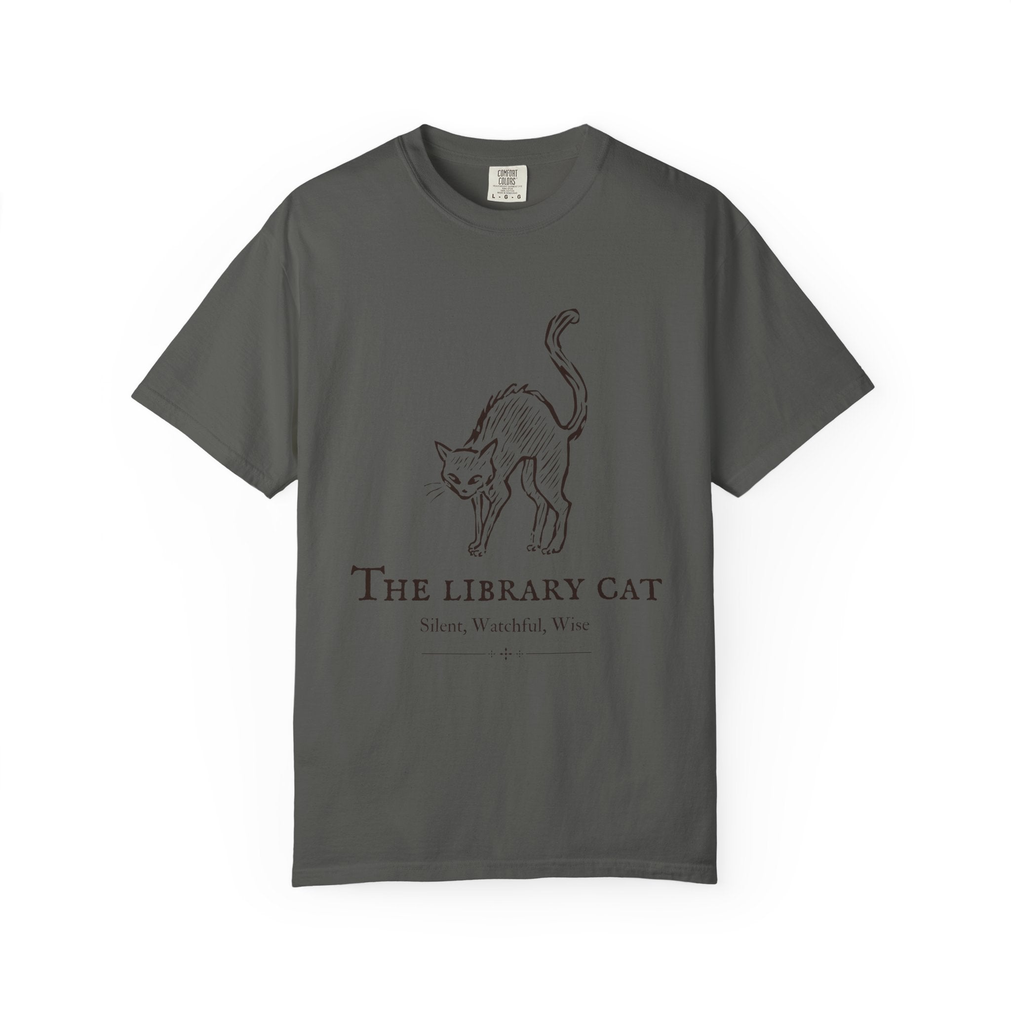 The Library Cat Bestiary Tee