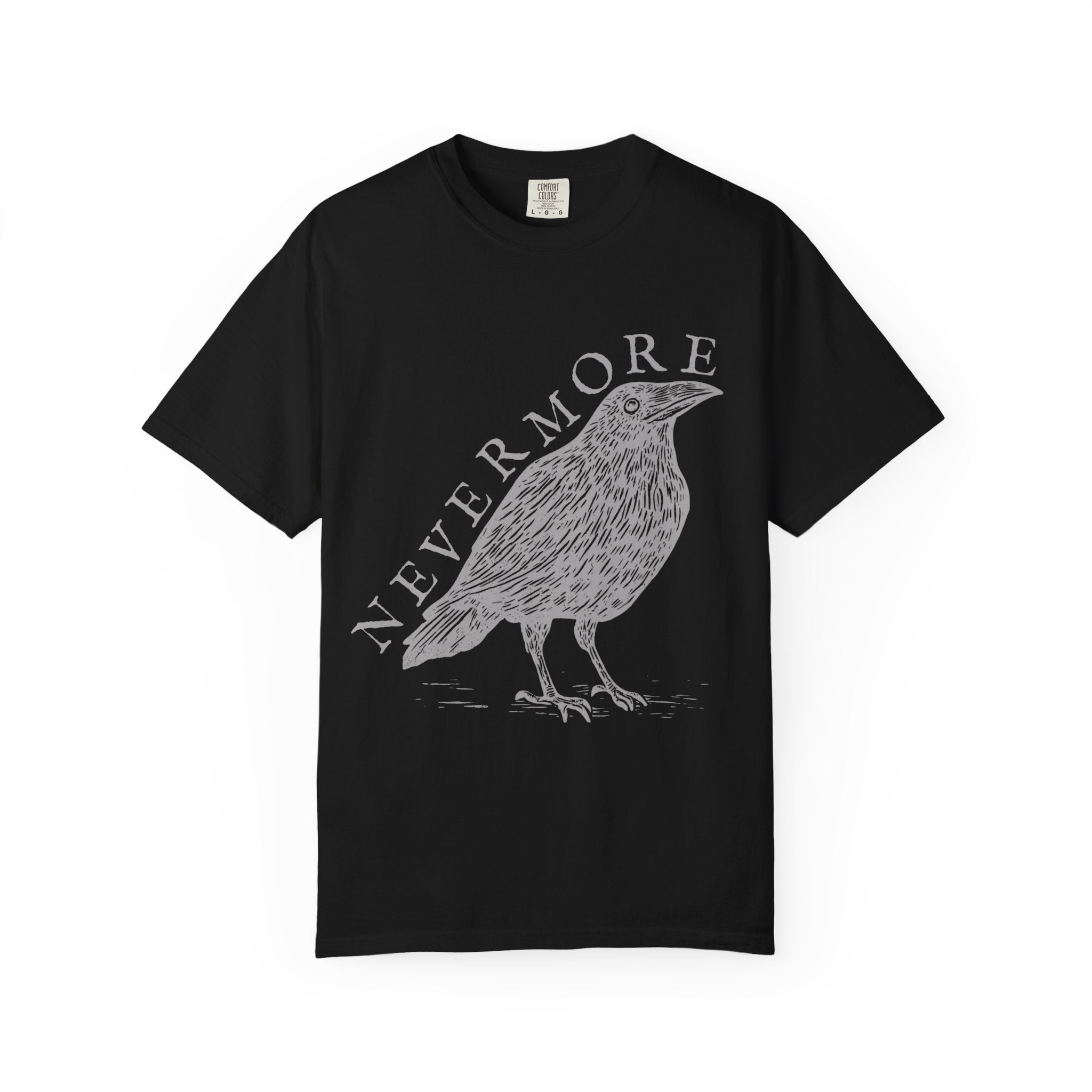 Nevermore Literary Raven Tee