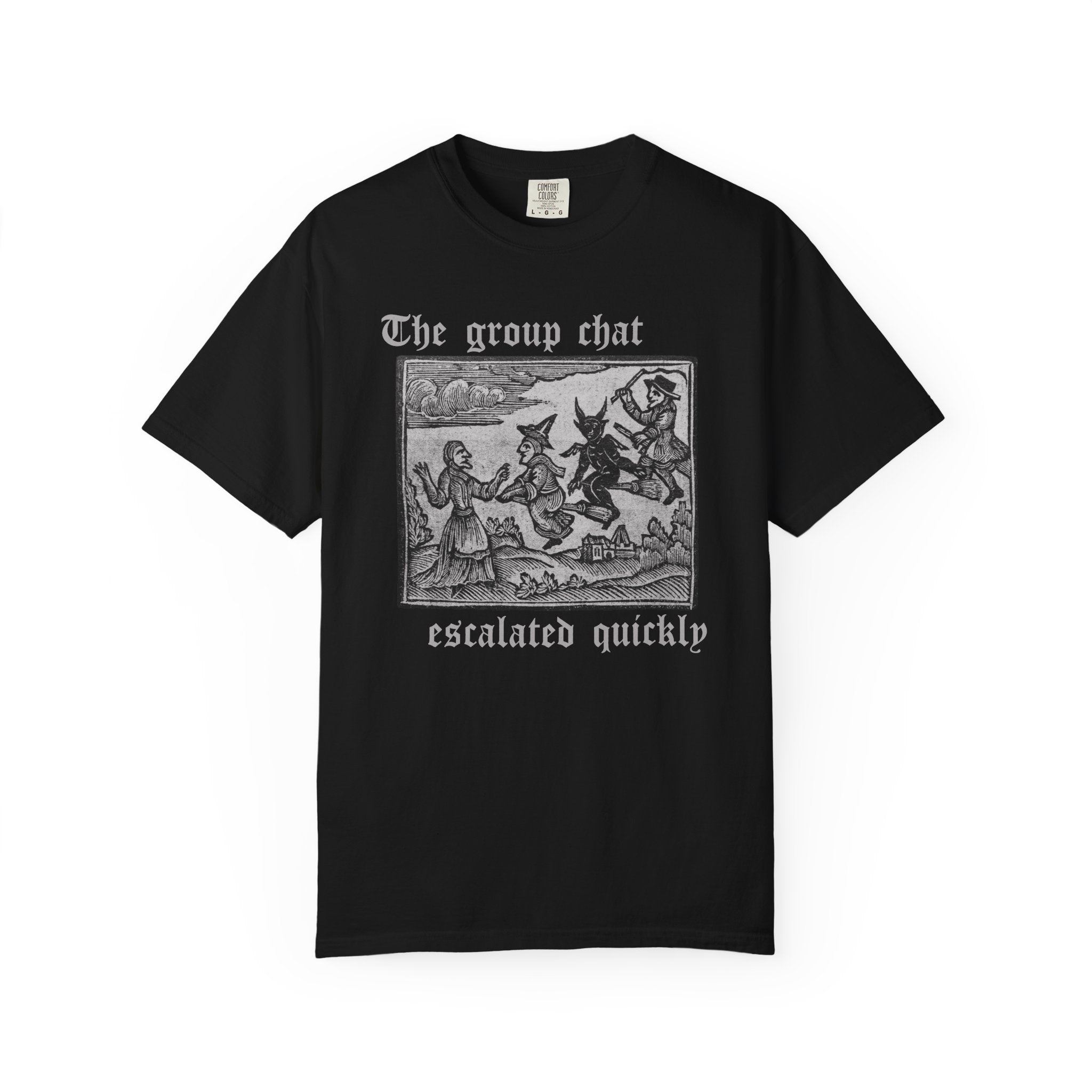Group Chat Witchy Tee