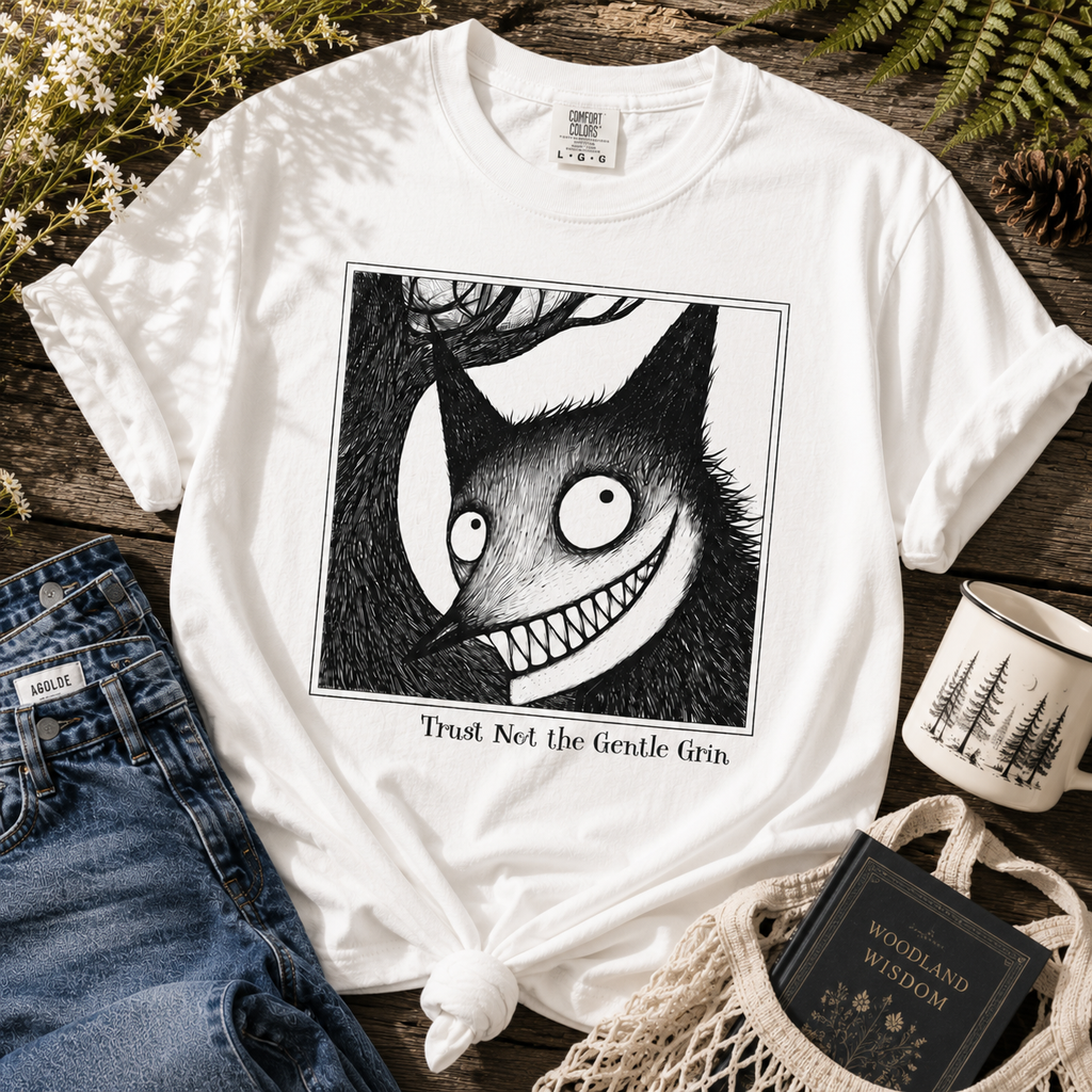 Trust Not the Gentle Grin Tee