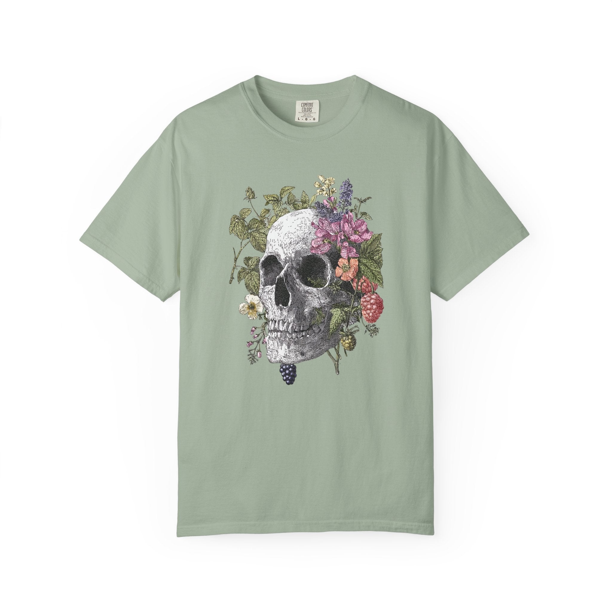 Autumn Botanicals Skull Tee