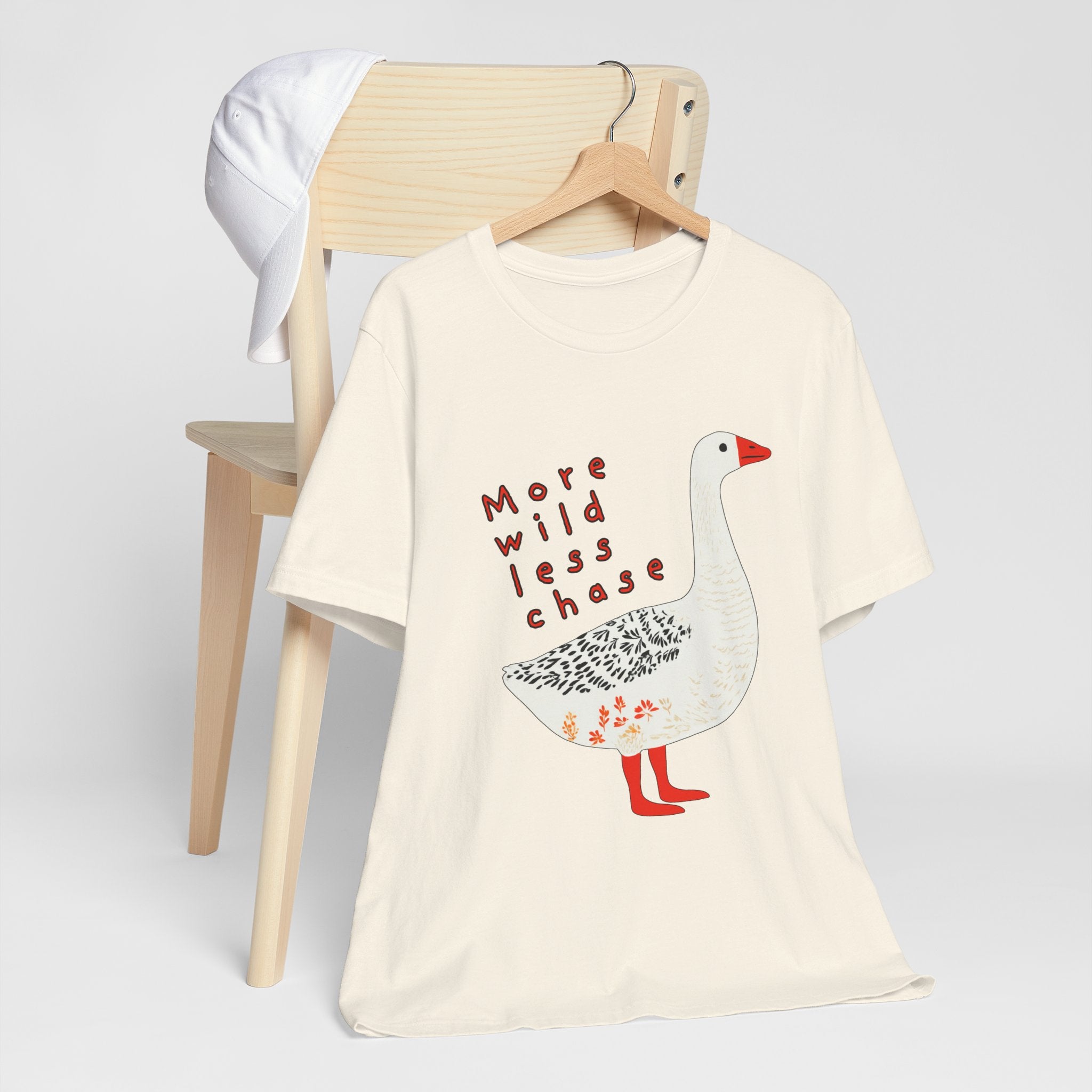 ‘More Wild Less Chase’ Goose Tee