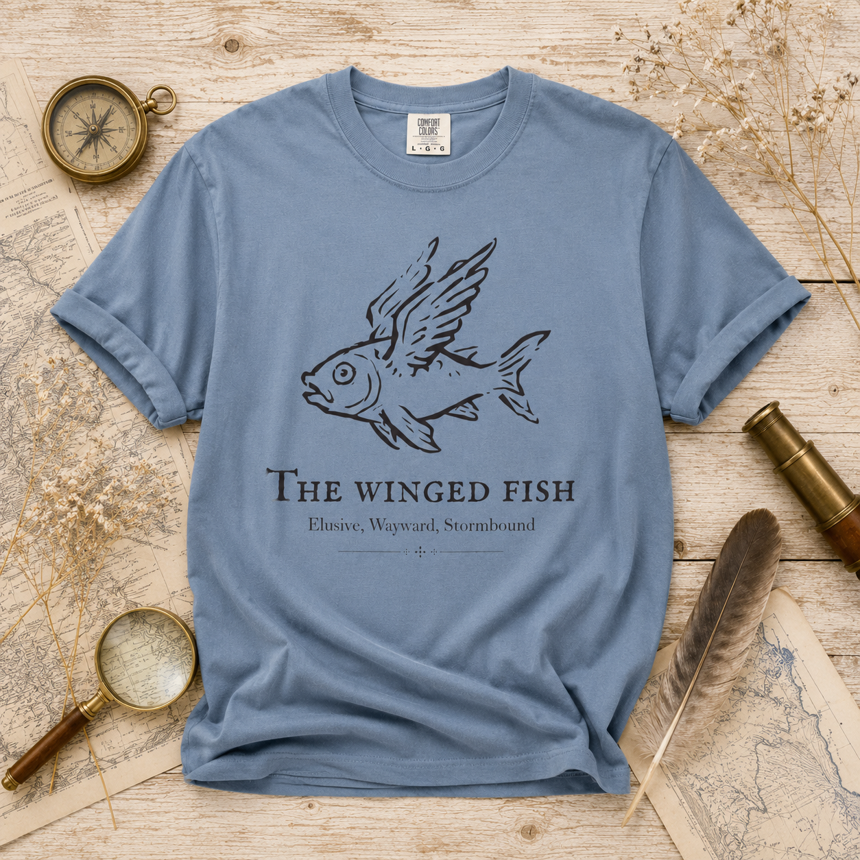 The Winged Fish Bestiary Tee