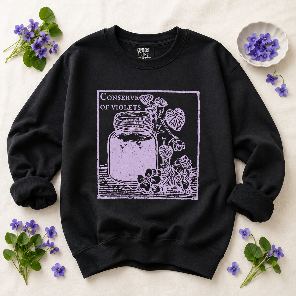 Conserve of Violets Sweatshirt