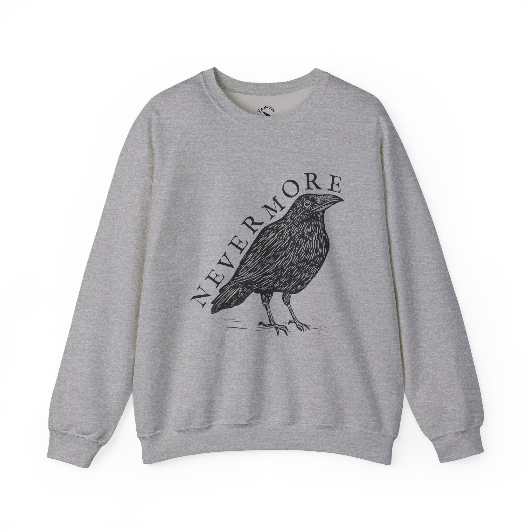Nevermore Literary Raven Sweatshirt