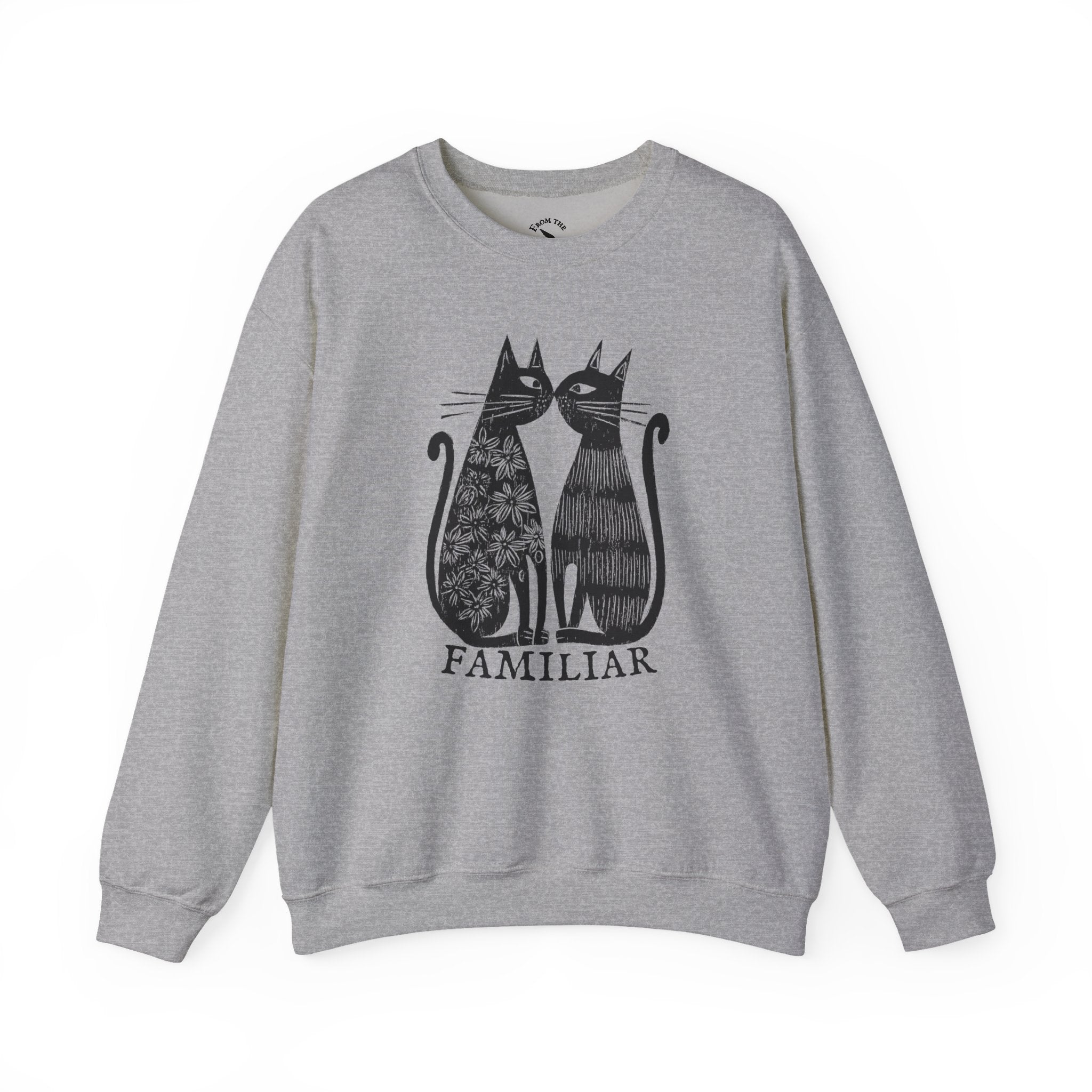 Familiar Cats Sweatshirt