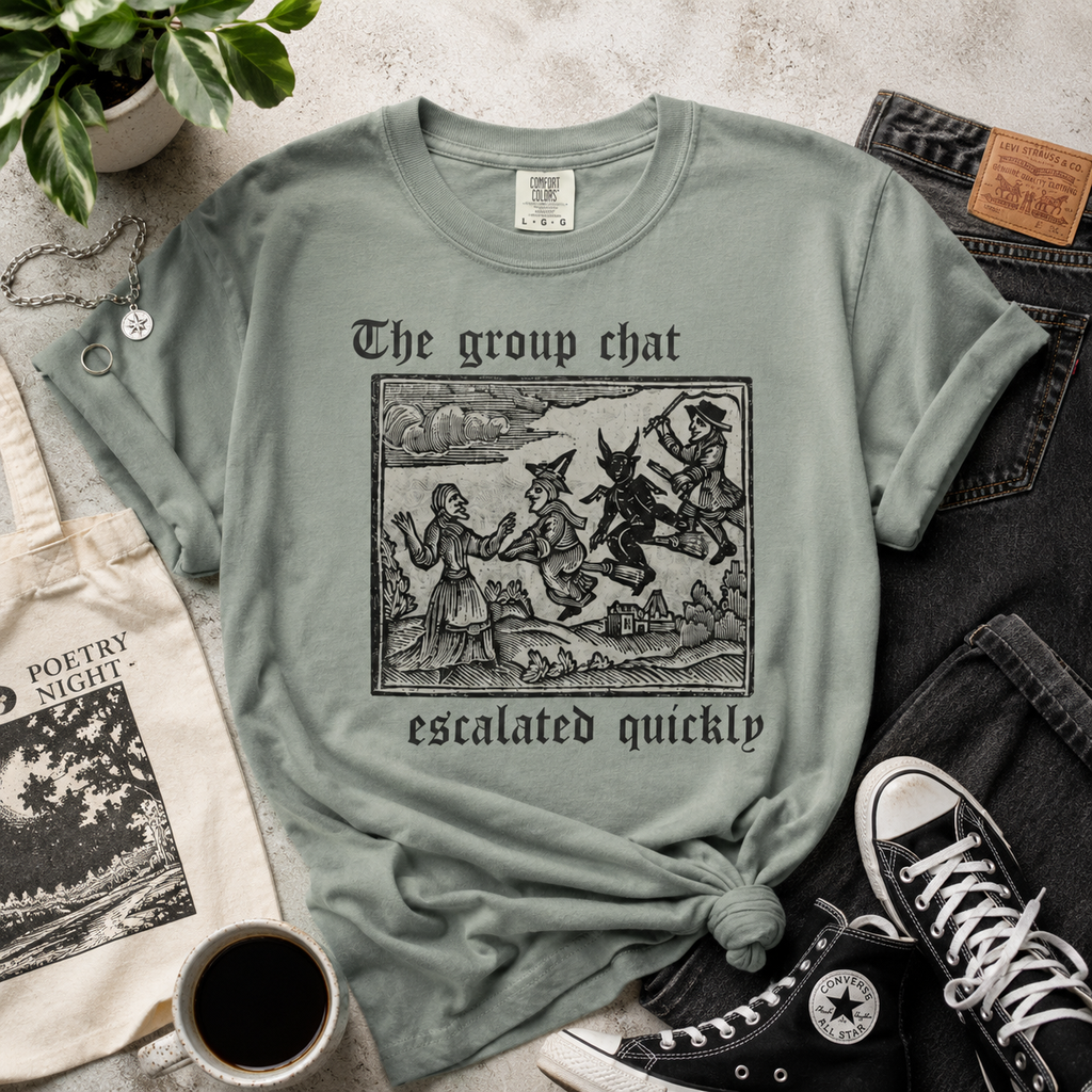 Group Chat Witchy Tee