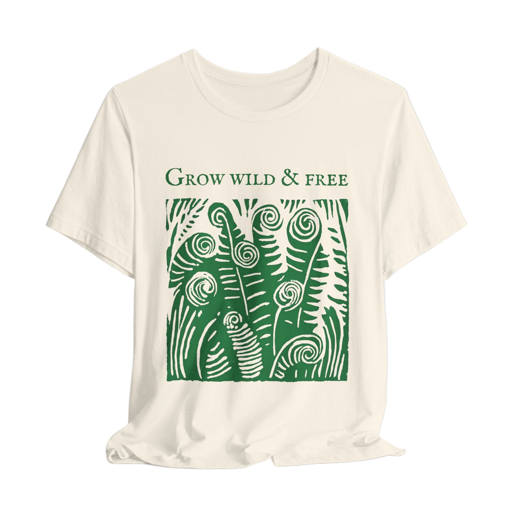 ‘Grow Wild and Free’ Fern Tee