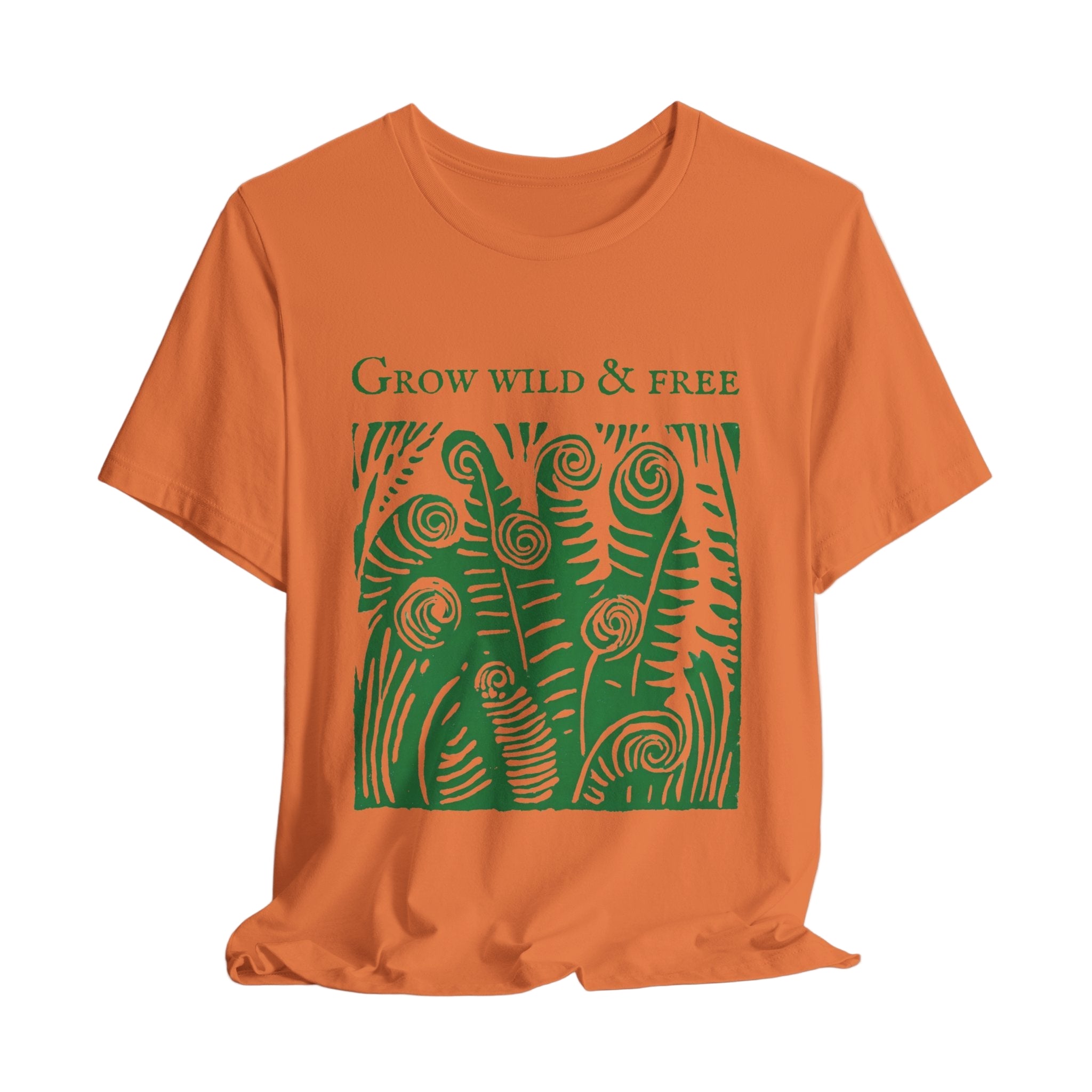 ‘Grow Wild and Free’ Fern Tee