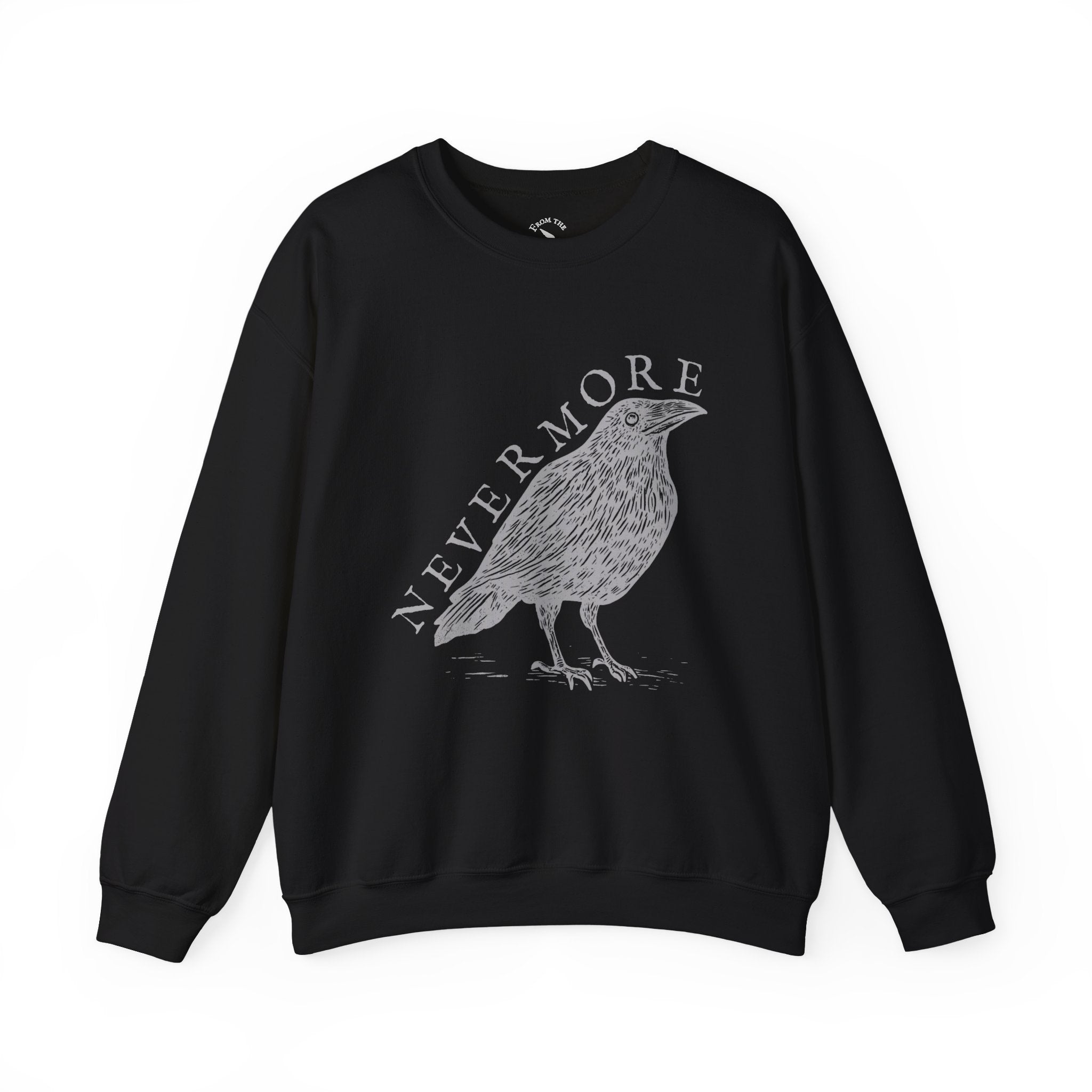 Nevermore Literary Raven Sweatshirt