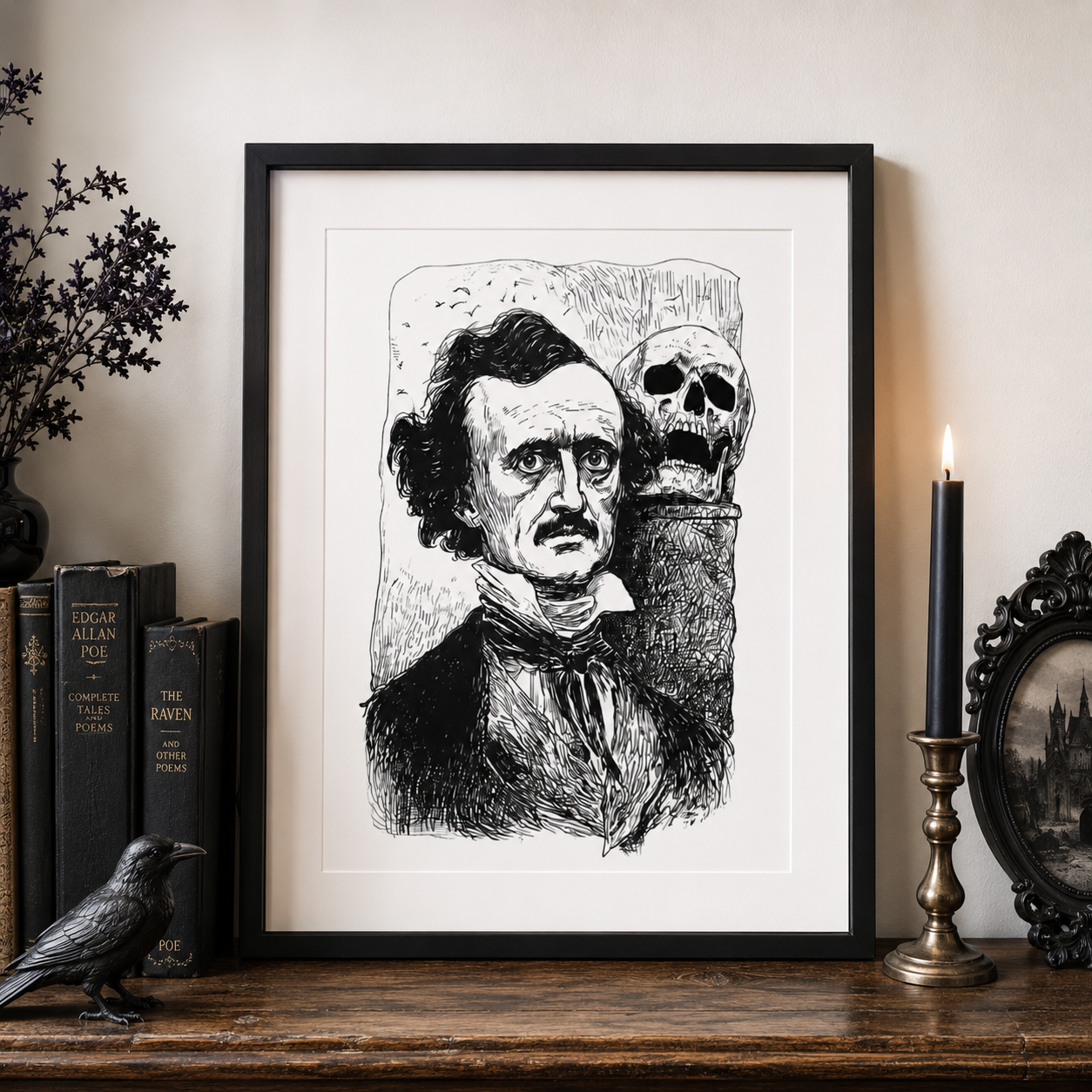Edgar and Friend Print