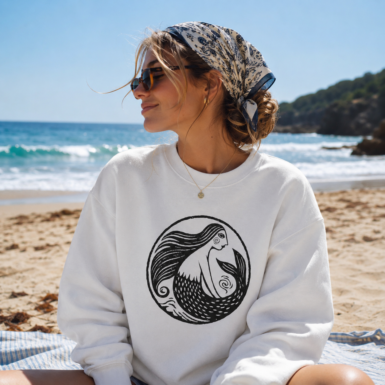 Lino Mermaid Sweatshirt