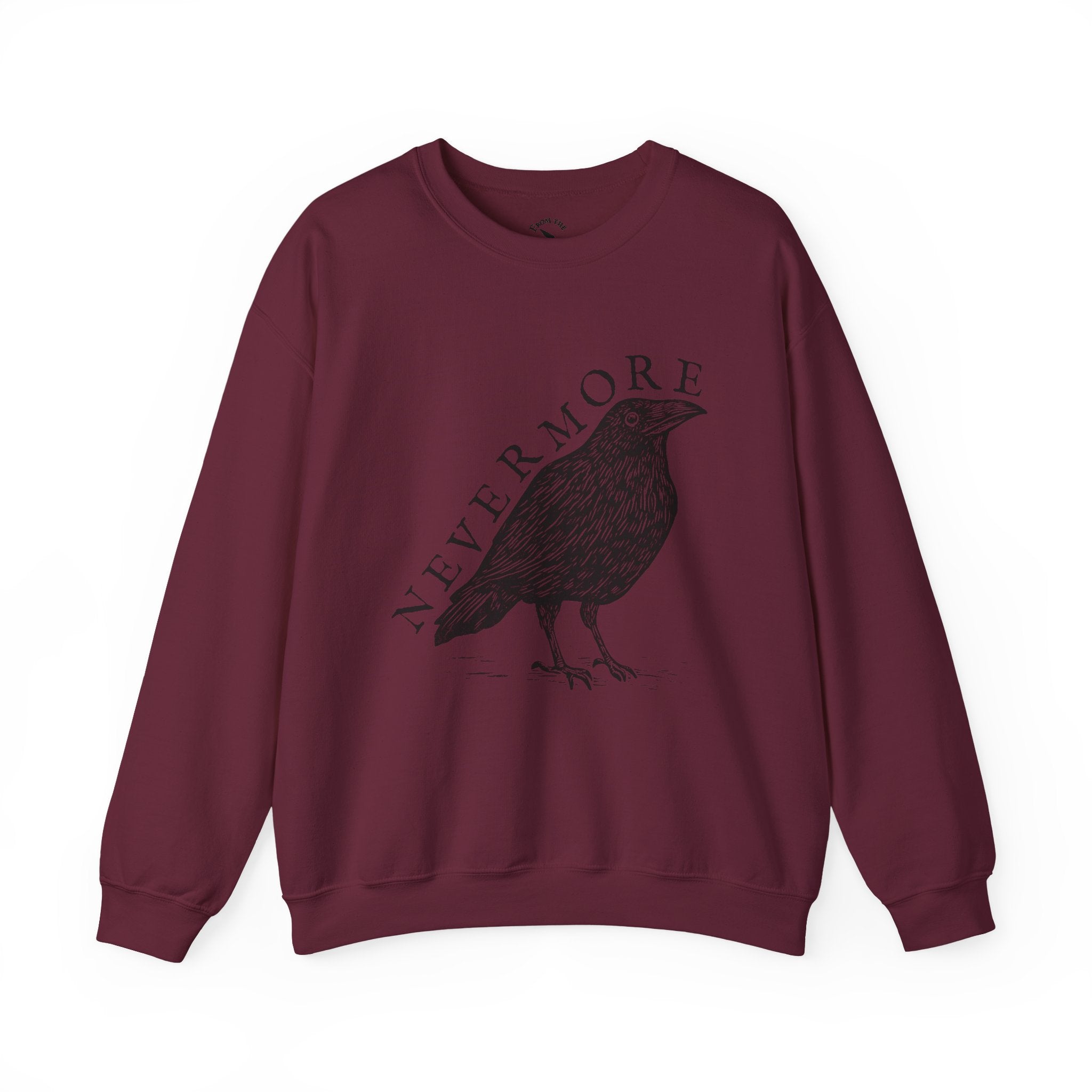 Nevermore Literary Raven Sweatshirt