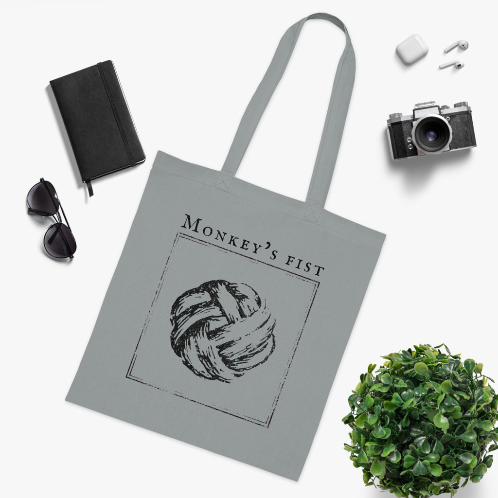 Monkey’s Fist Knot Cotton Tote Bag