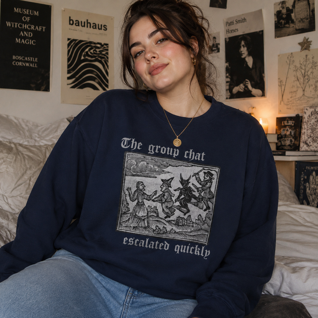 Group Chat Witchy Sweatshirt