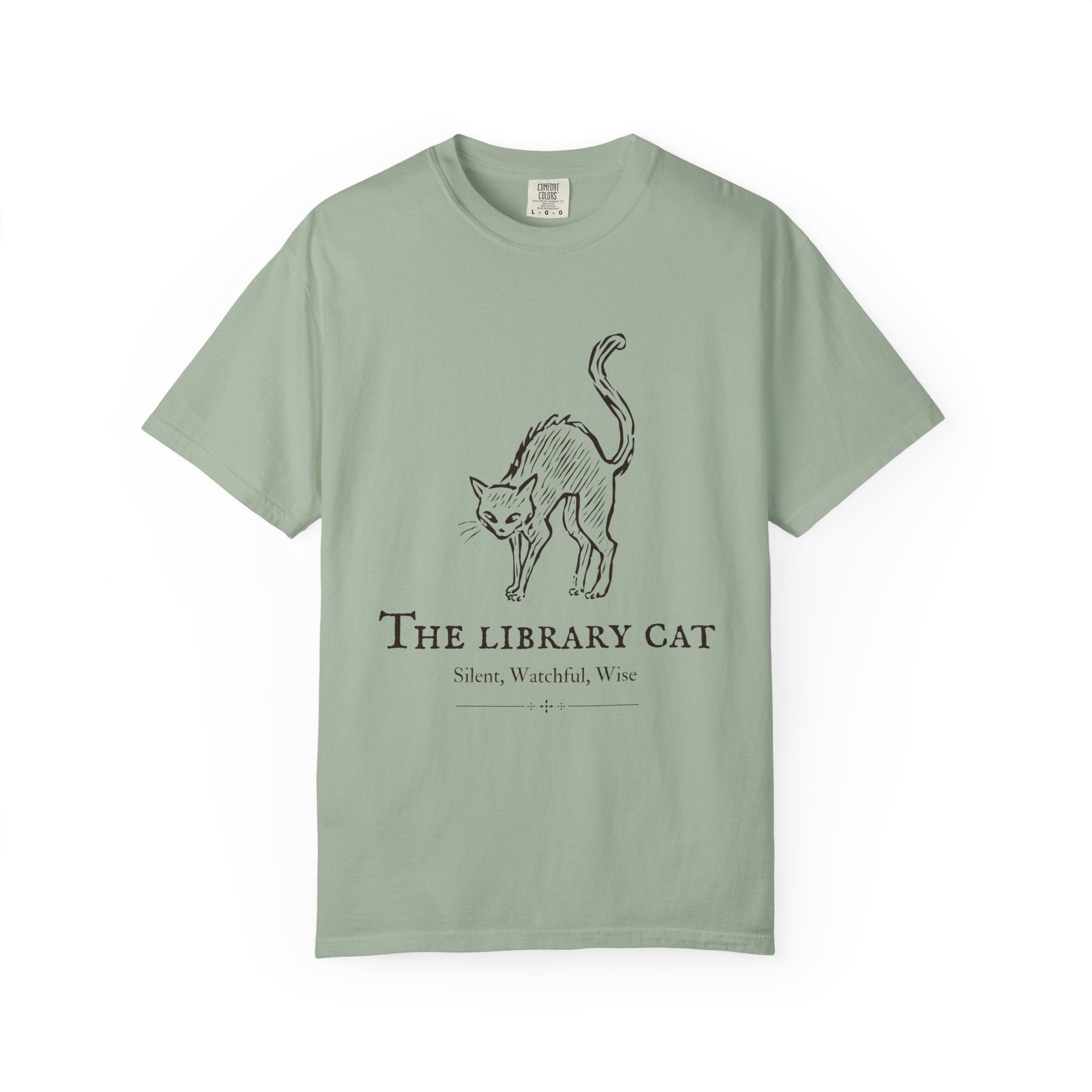 The Library Cat Bestiary Tee