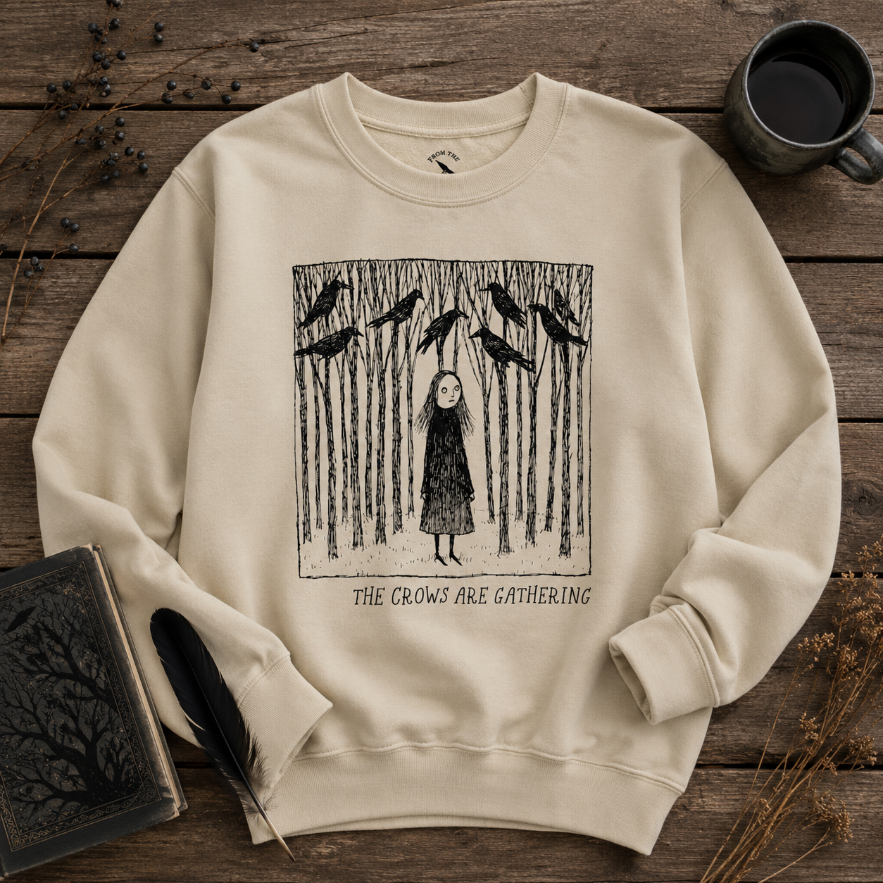 The Crows are Gathering Sweatshirt