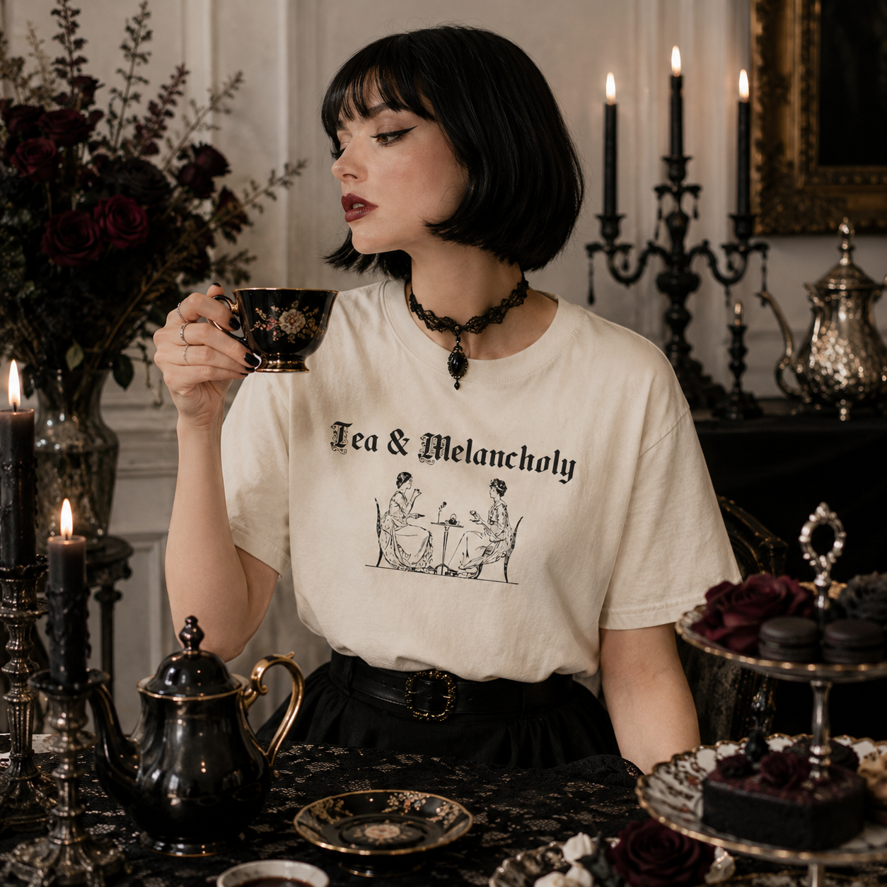 Tea and Melancholy Tee