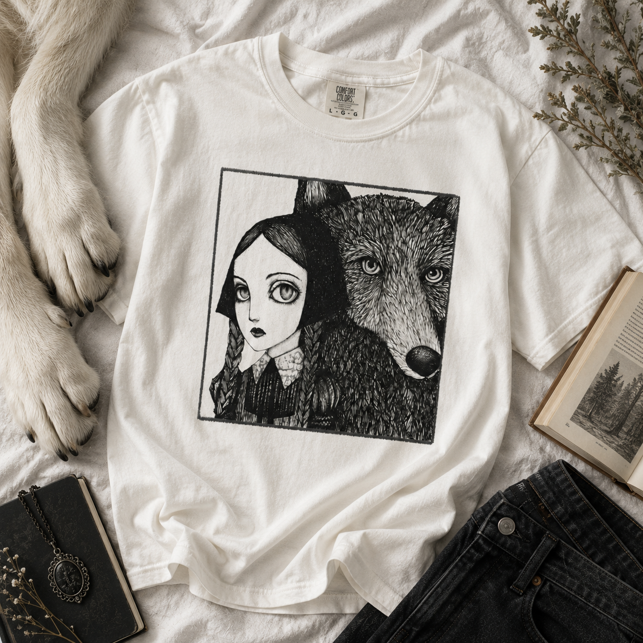 The Wolf and I Tee