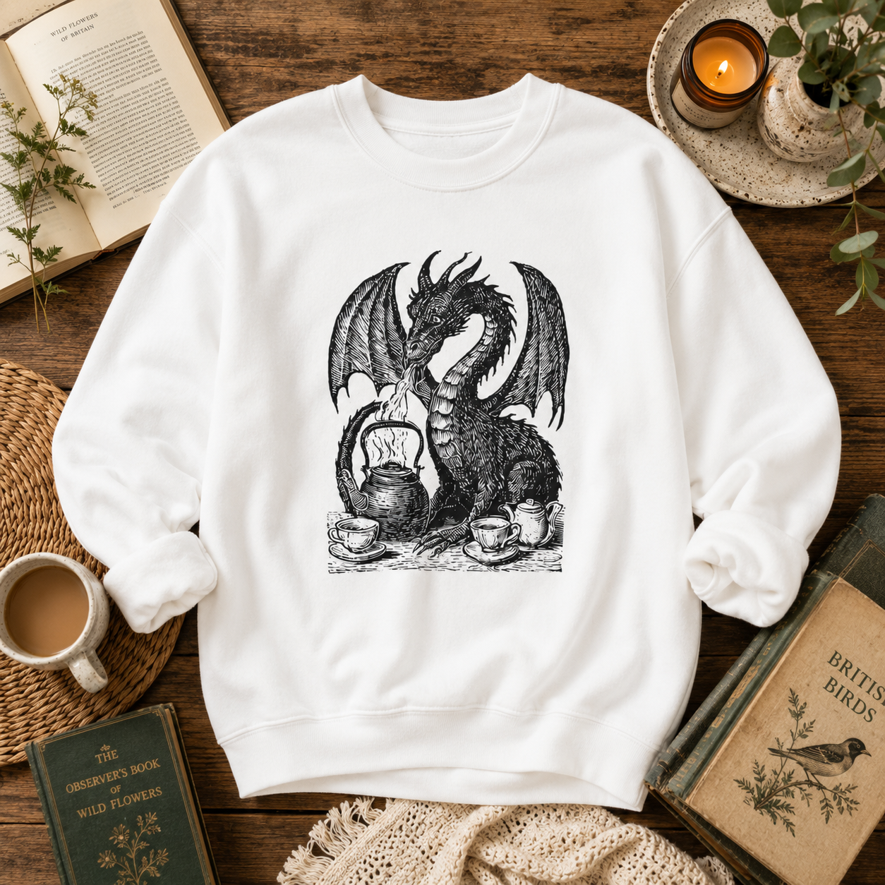 The Dragon That Came to Tea Sweatshirt