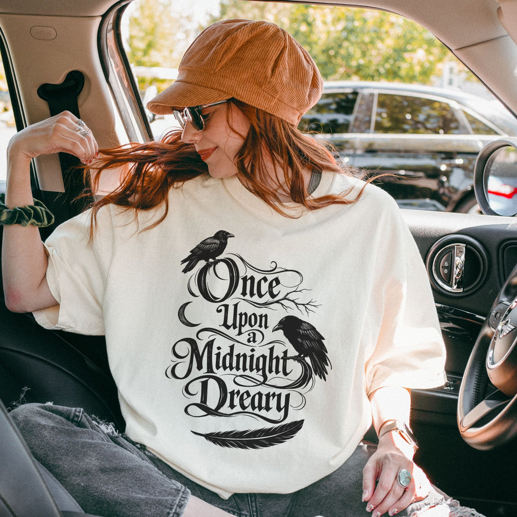 Upon a Midnight Dreary Poe Tee