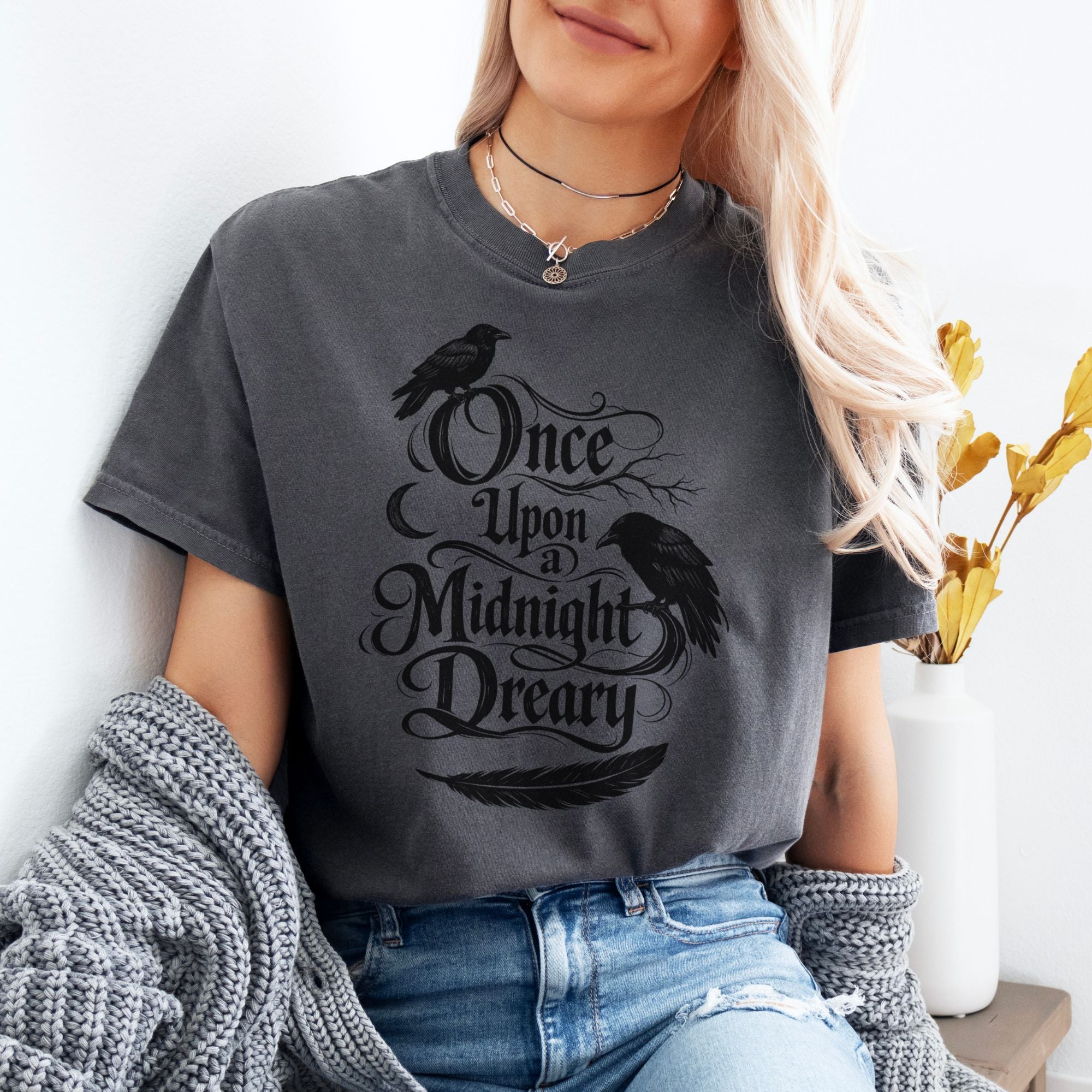 Upon a Midnight Dreary Poe Tee