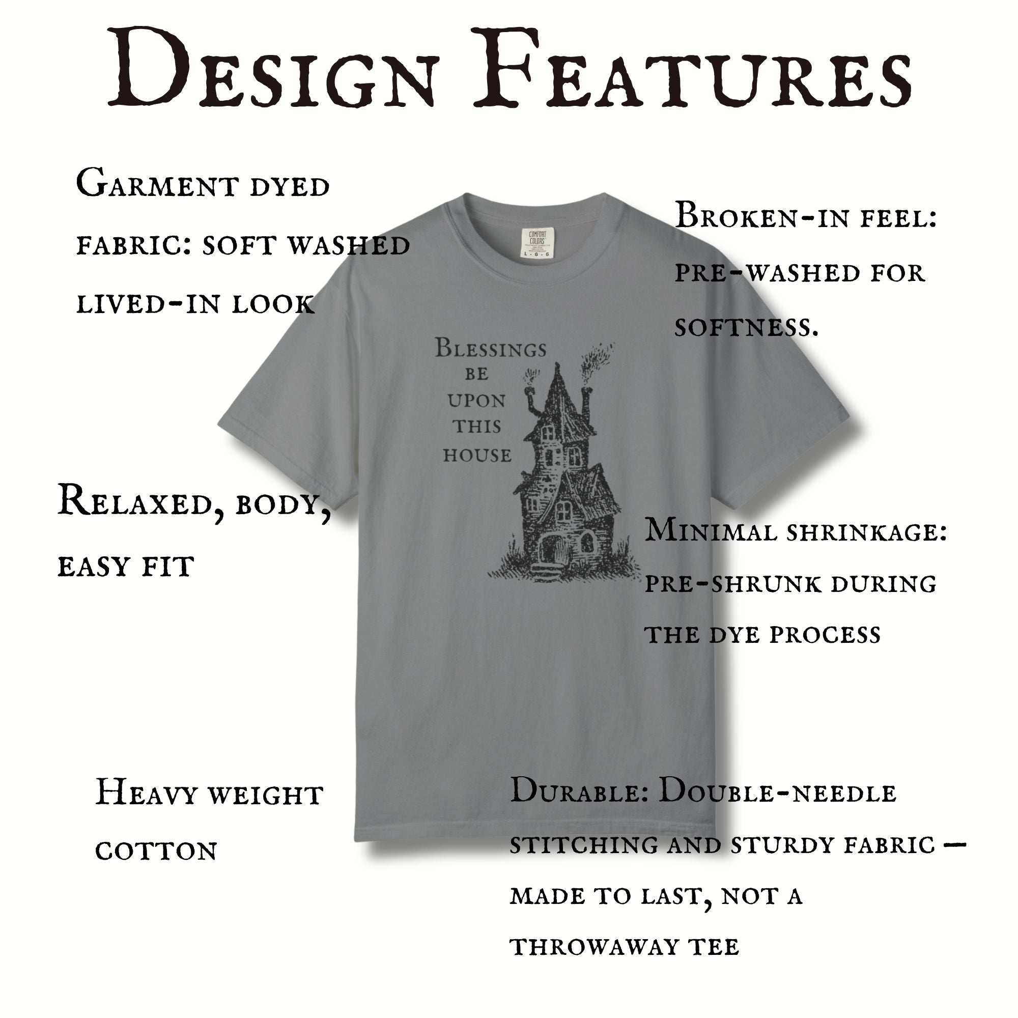 Blessings Be Upon This House Tee