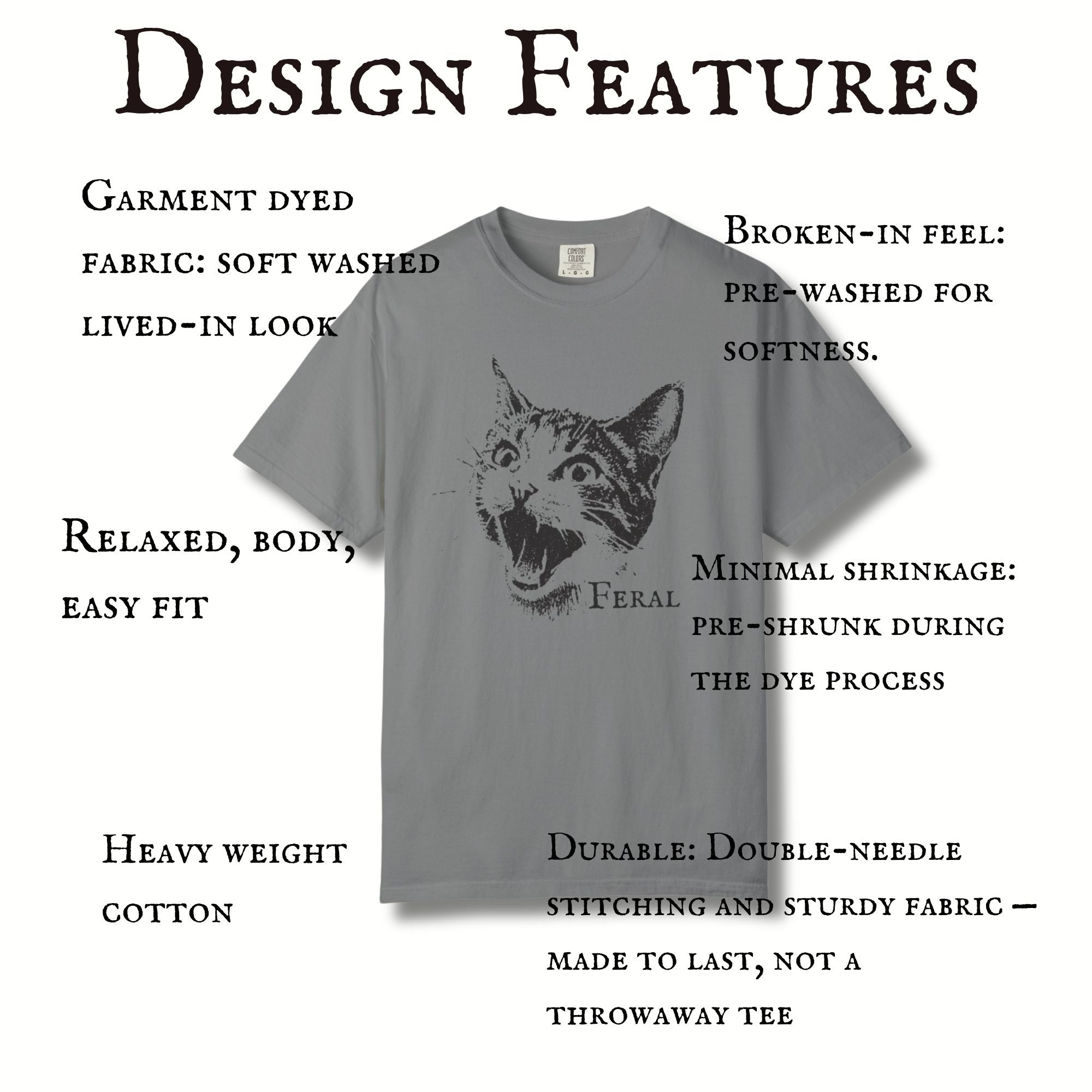 Feral Kitty Tee