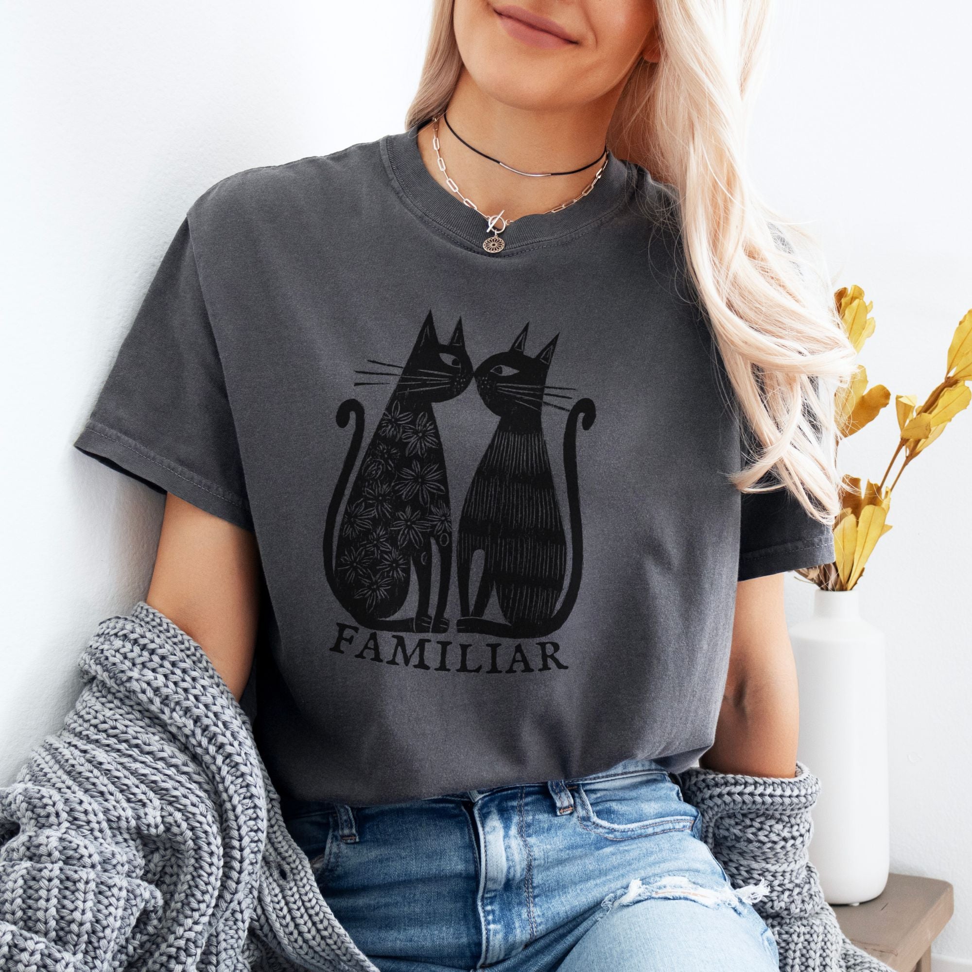 Familiar Cats Tee