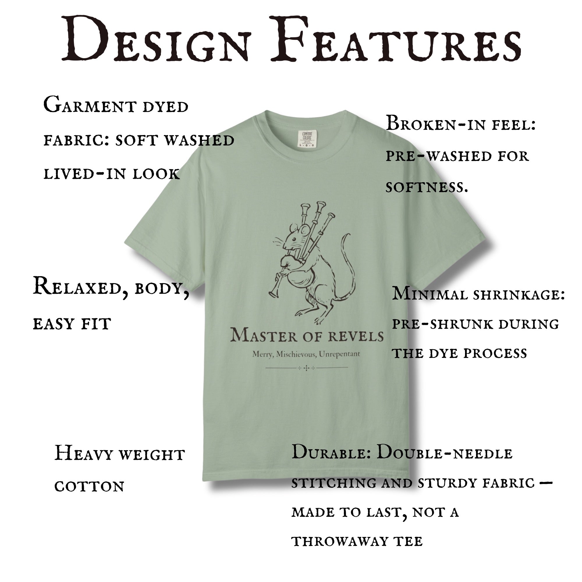 Master of Revels Bestiary Tee