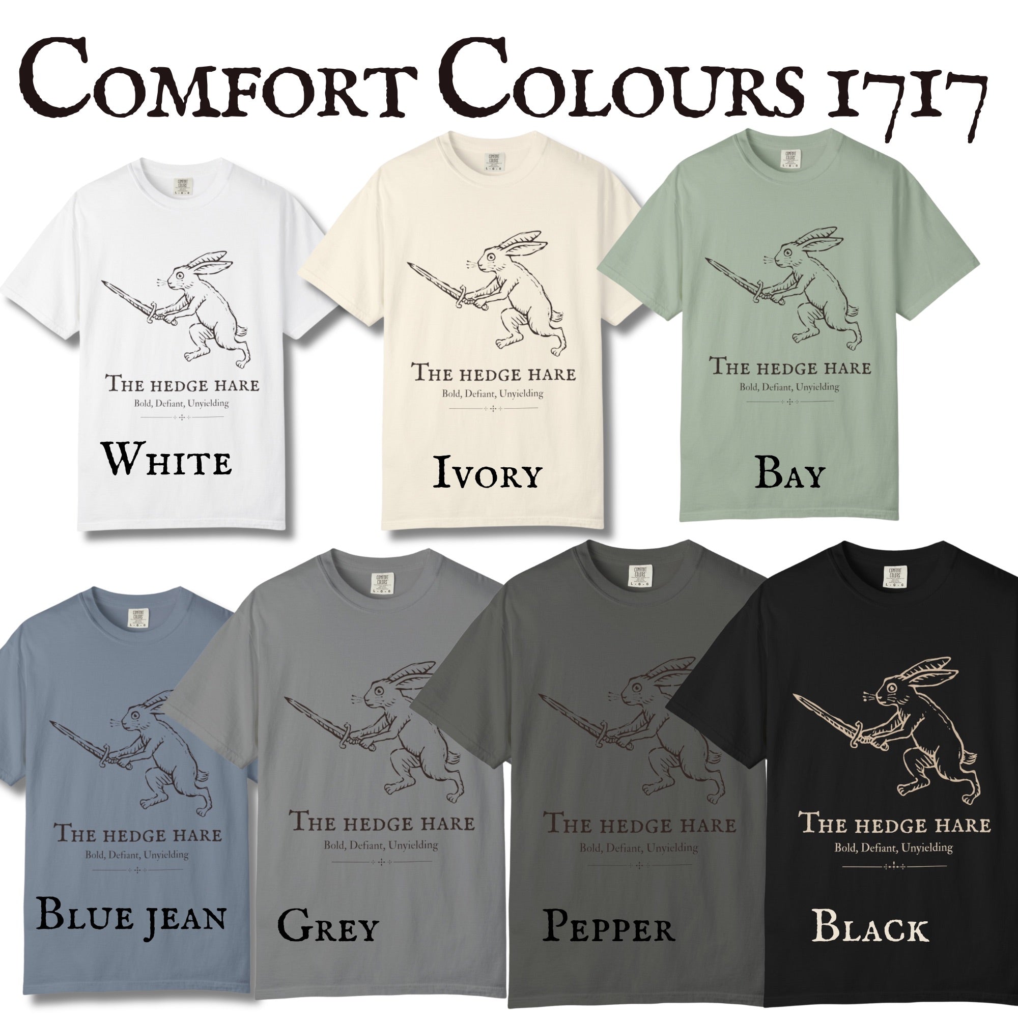 The Hedge Hare Bestiary Tee