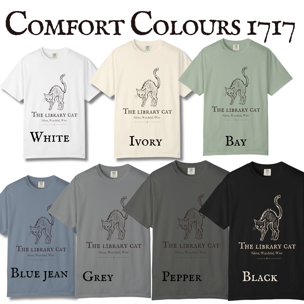 The Library Cat Bestiary Tee