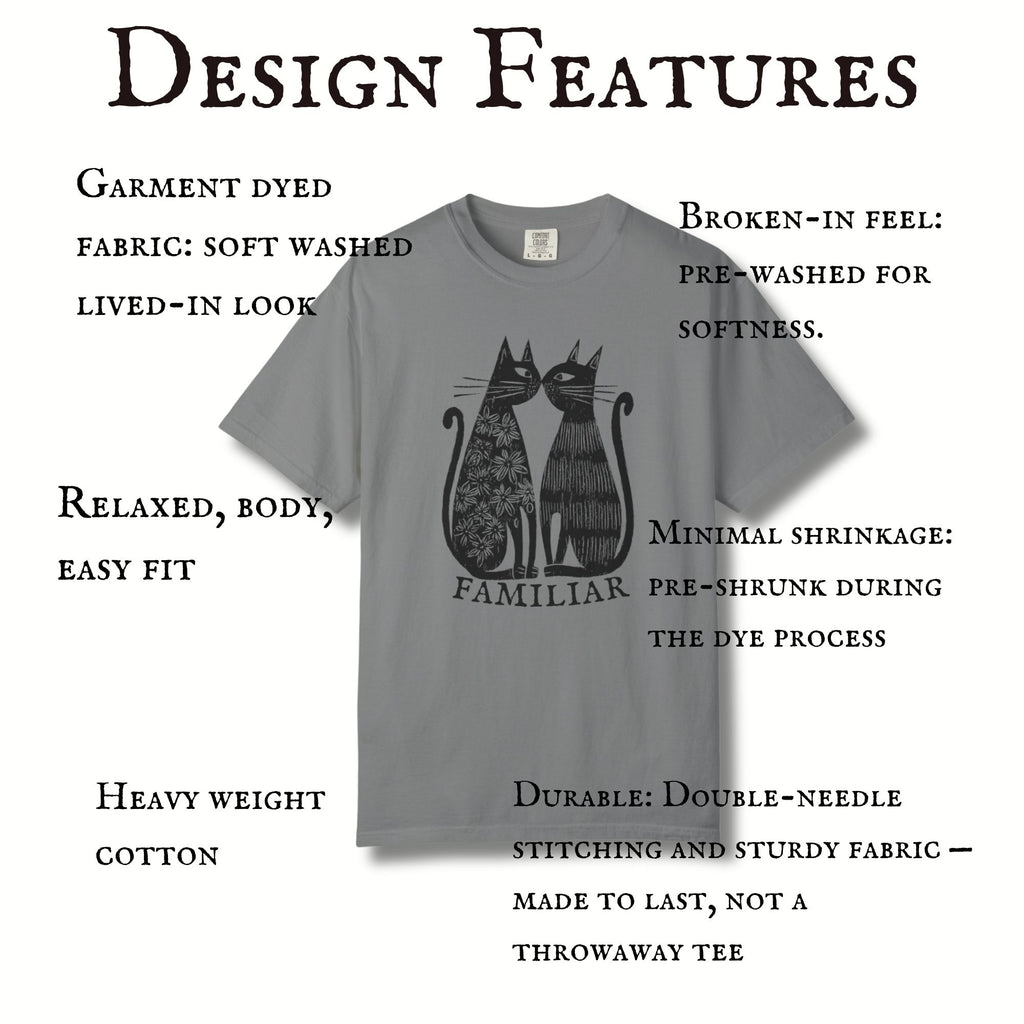 Familiar Cats Tee