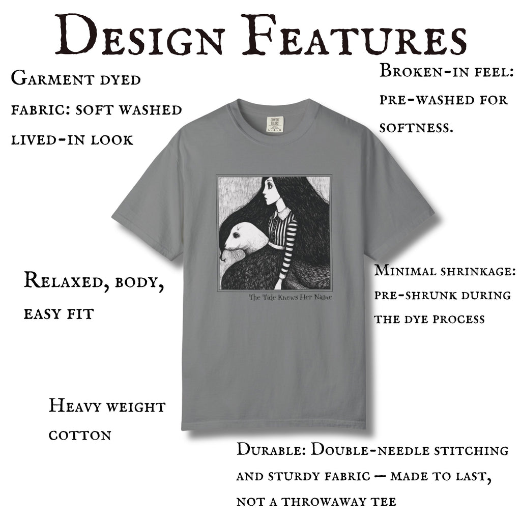 The Tide Knows Her Name Selkie Tee
