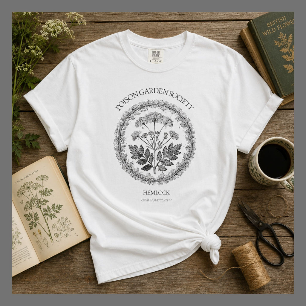 Hemlock Poison Garden Society Tee