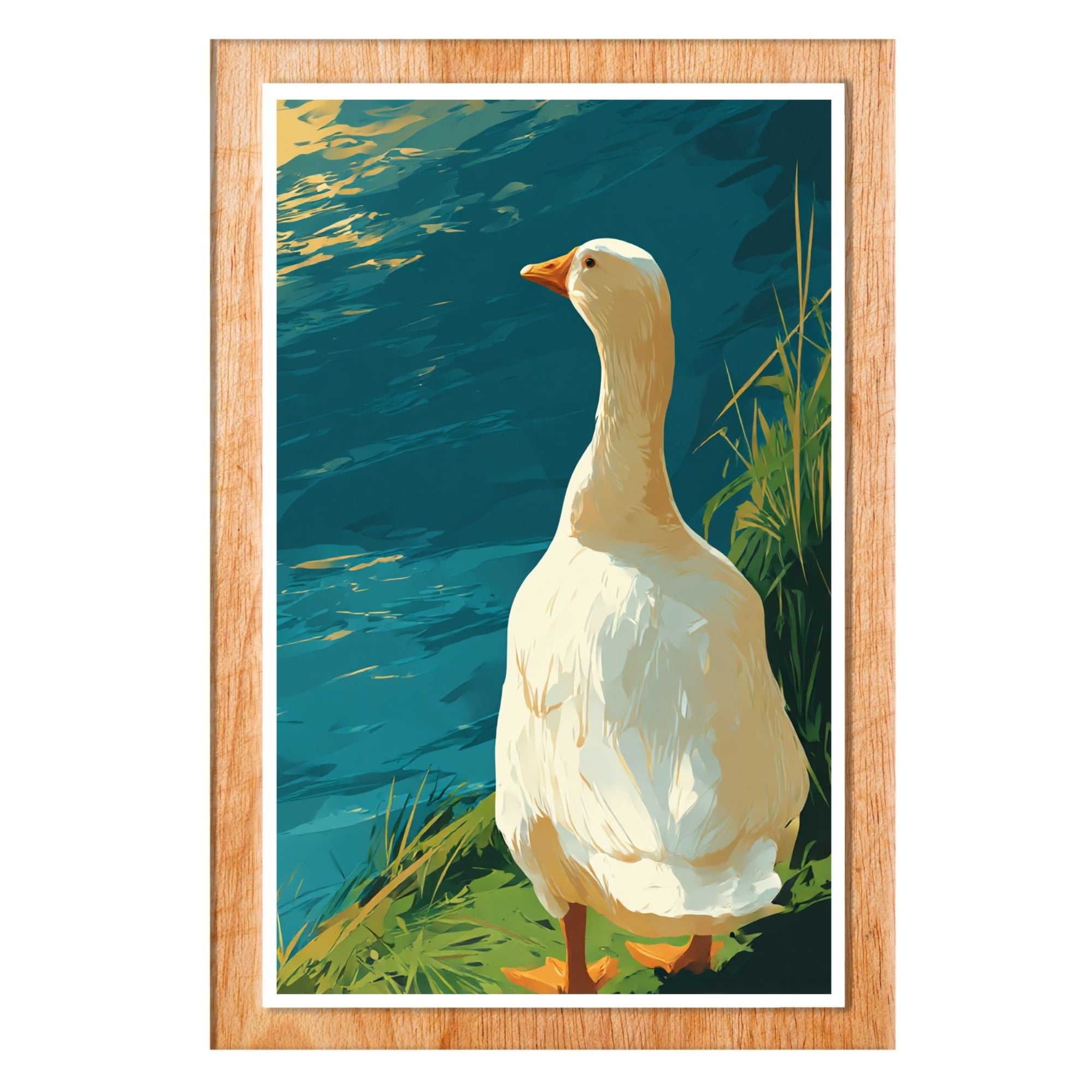 Gazing Goose Wall Art